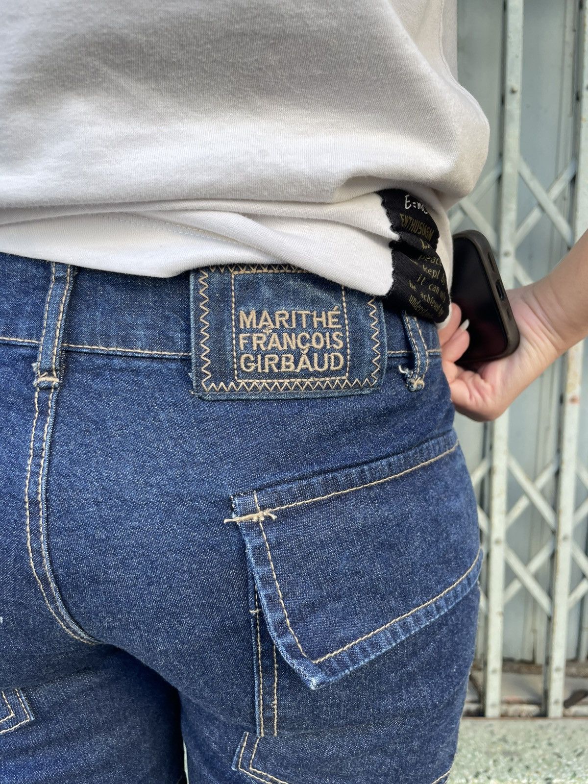 Marithe + Francois Girbaud Le Jean De Marithé François Girbaud Size 28" / US 6 / IT 42 - 13 Thumbnail
