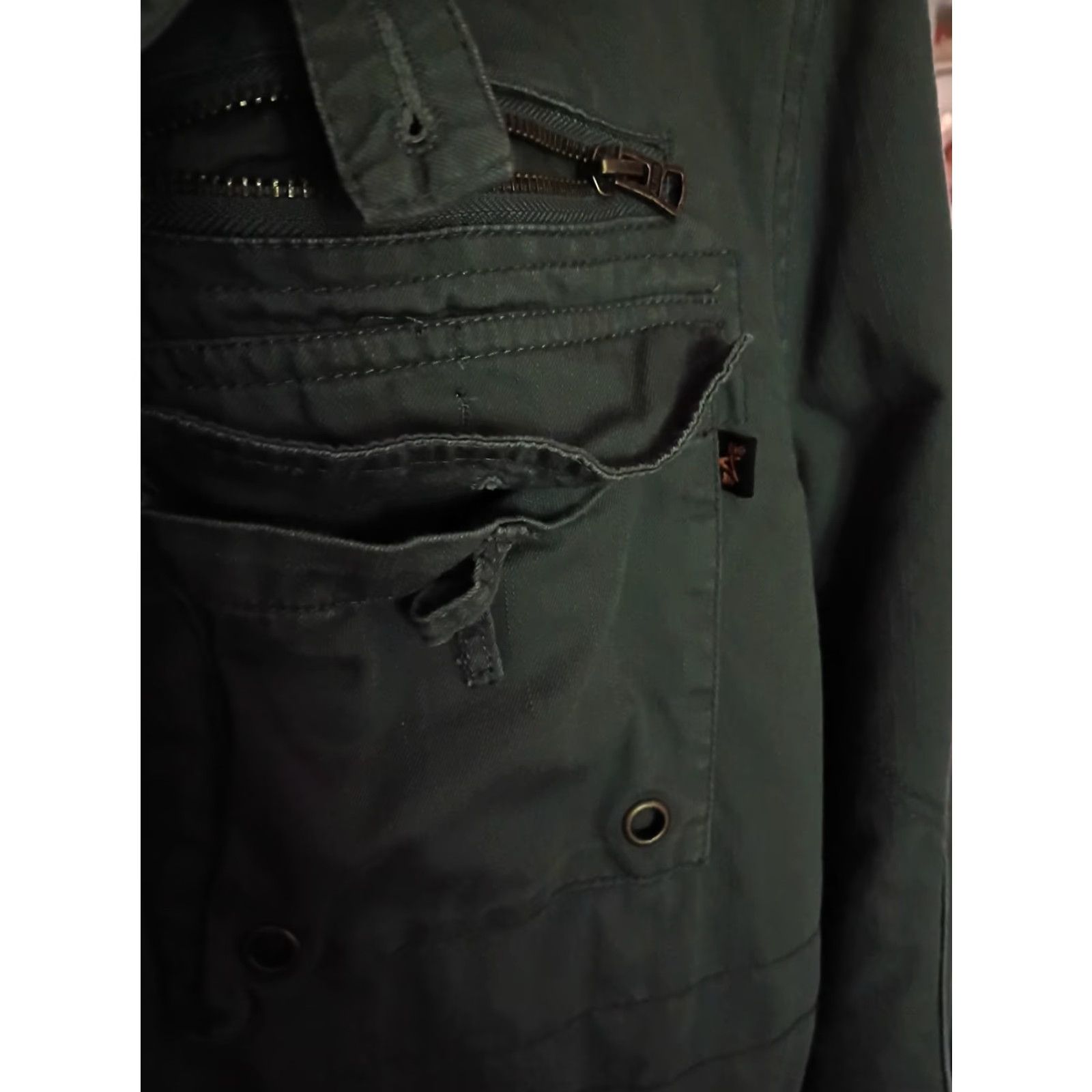 Vintage VINTAGE ALPHA INDUSTRIES Flyers Coldweather Fleece Jacket XL 3A382 LKZ 10014 Mens XL Gray 90s 3-in-1 Jacket Size US XL / EU 56 / 4 - 3 Thumbnail