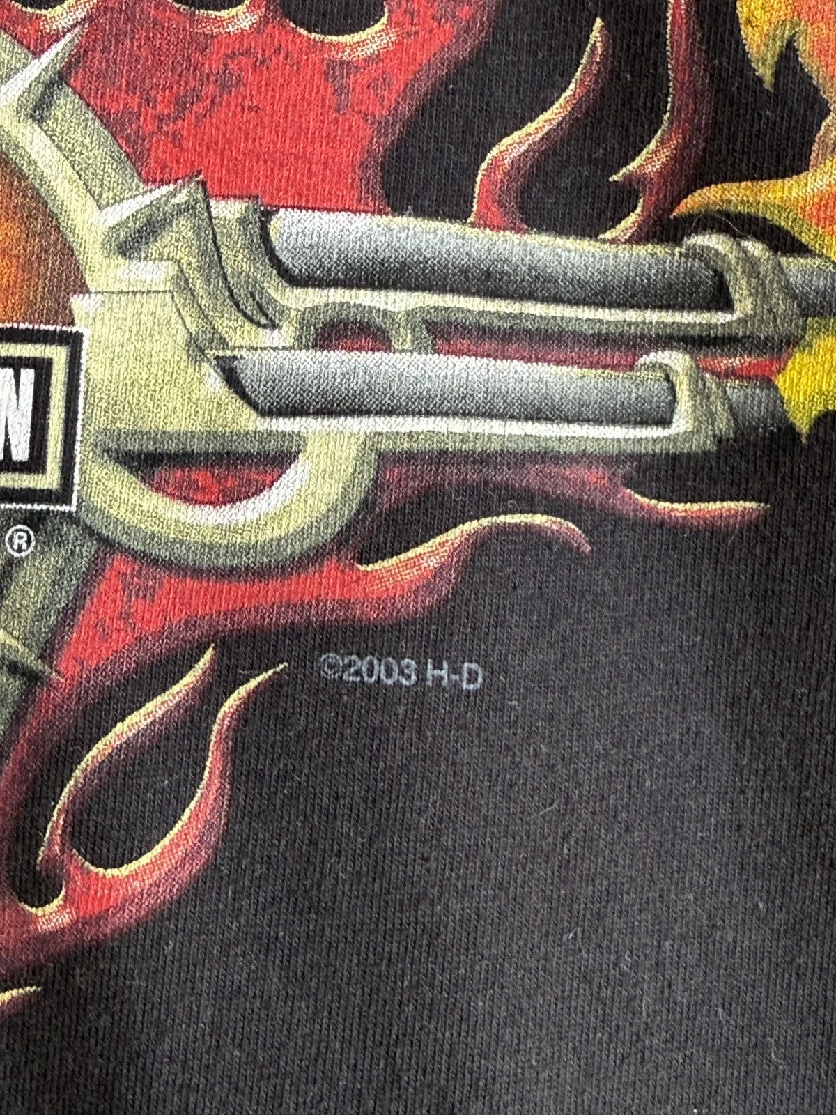 Harley Davidson Vintage Harley Davidson 2003 Las Vegas T Shirt x2 Size US XL / EU 56 / 4 - 4 Thumbnail