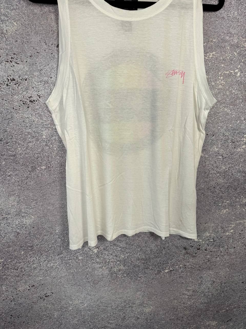 Stussy × Vintage Vintage Stussy Sleeveless Big Logo y2k Medium Size US M / EU 48-50 / 2 - 4 Thumbnail