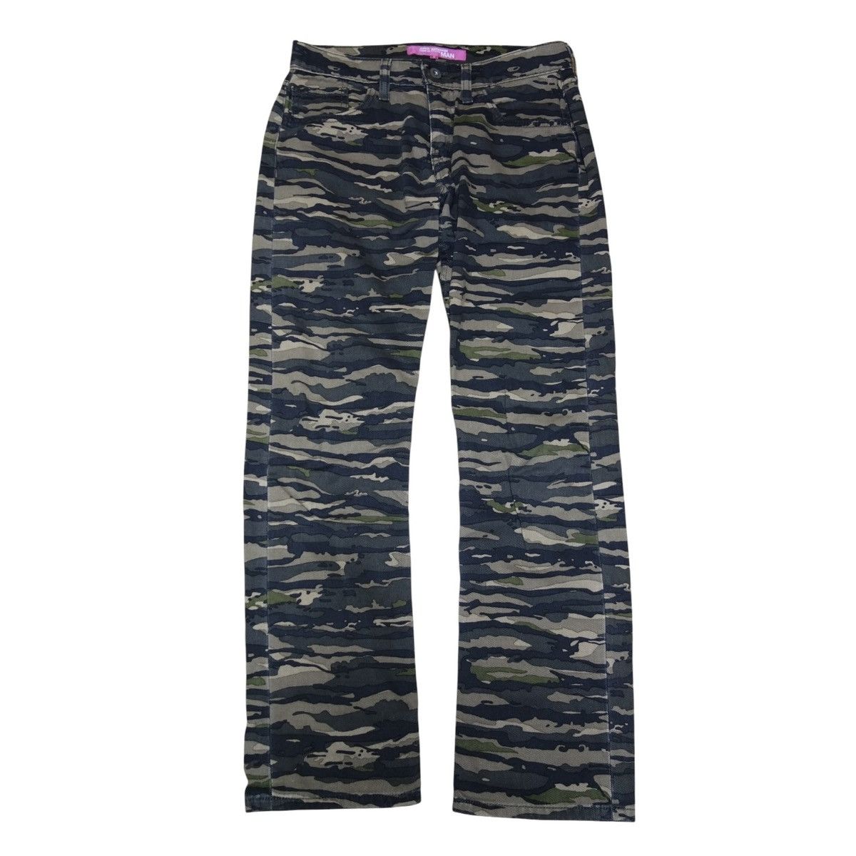Junya Watanabe Junya Watanabe x Commedes Garcons Tiger Camo Jeans Size 36" / US 14 / IT 50 - 1 Thumbnail