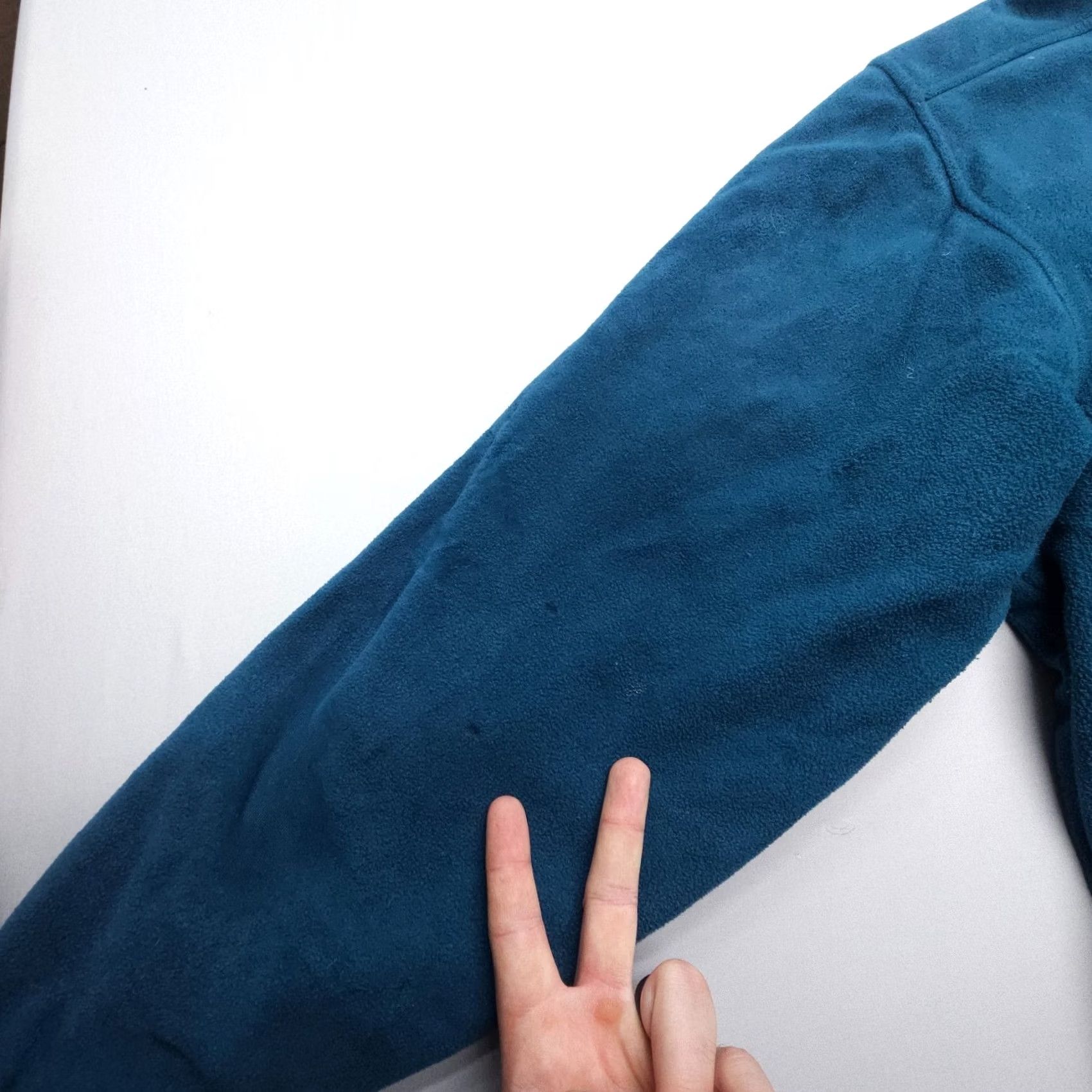 Vintage VINTAGE LL Bean Polartec Windbloc Fleece Jacket Mens Large Teal USA Made Outdoor Size US L / EU 52-54 / 3 - 6 Thumbnail
