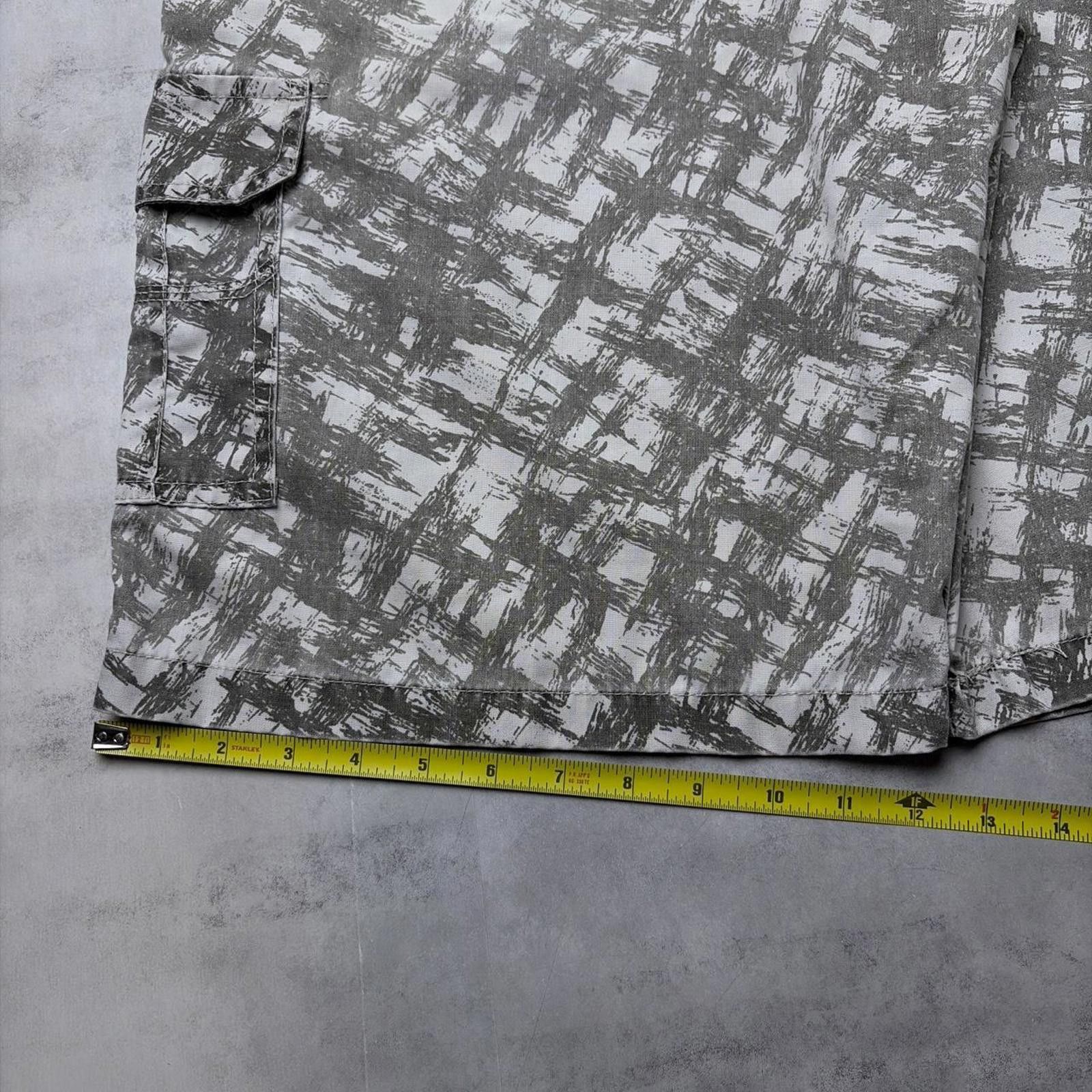 Other Y2K Grey Usted By Me Grunge Cami Skater Cargo Shorts Size US 38 / EU 54 - 8 Thumbnail