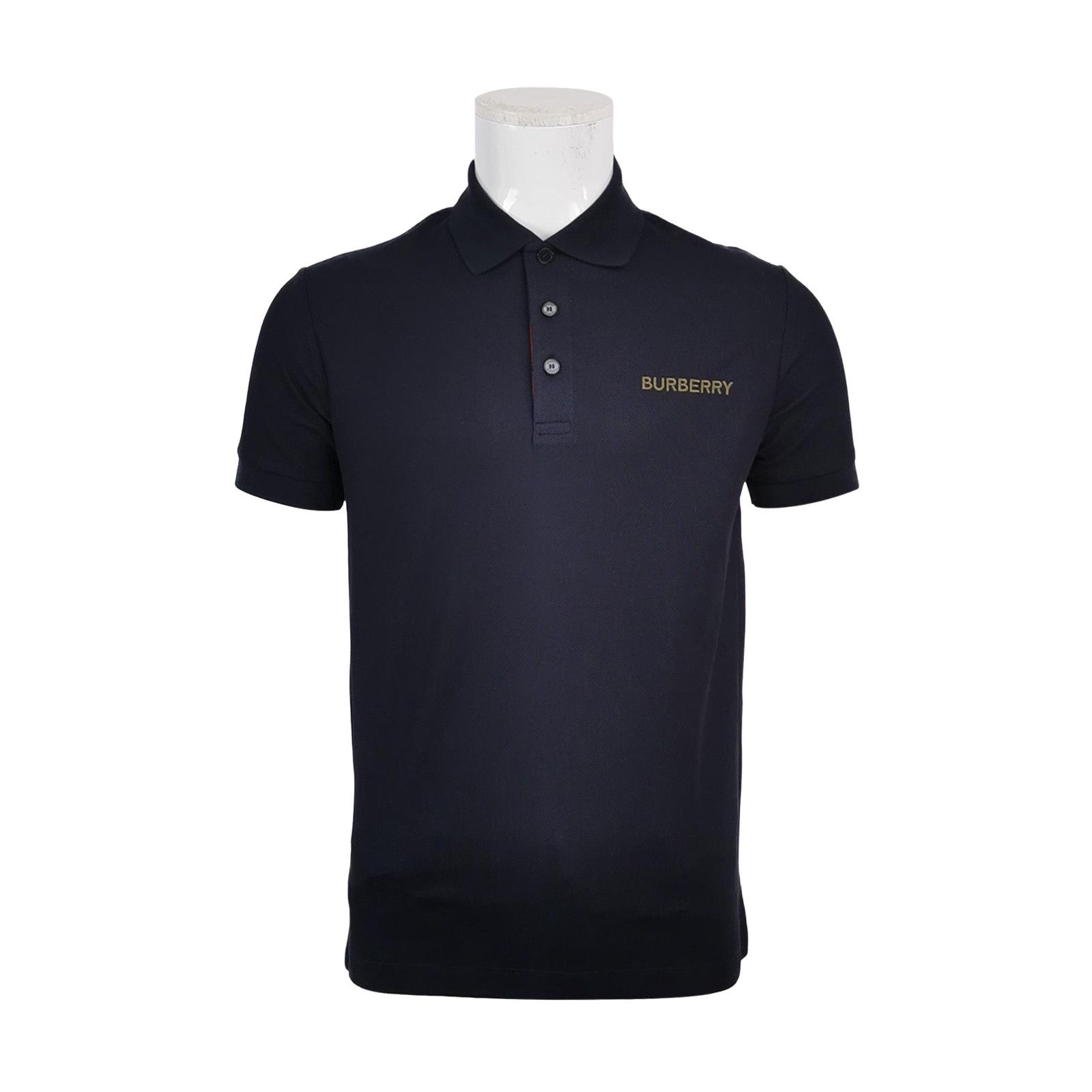 Burberry Burberry Logo Embroidered Cotton Polo Shirt S Size US S / EU 44-46 / 1 - 1 Thumbnail