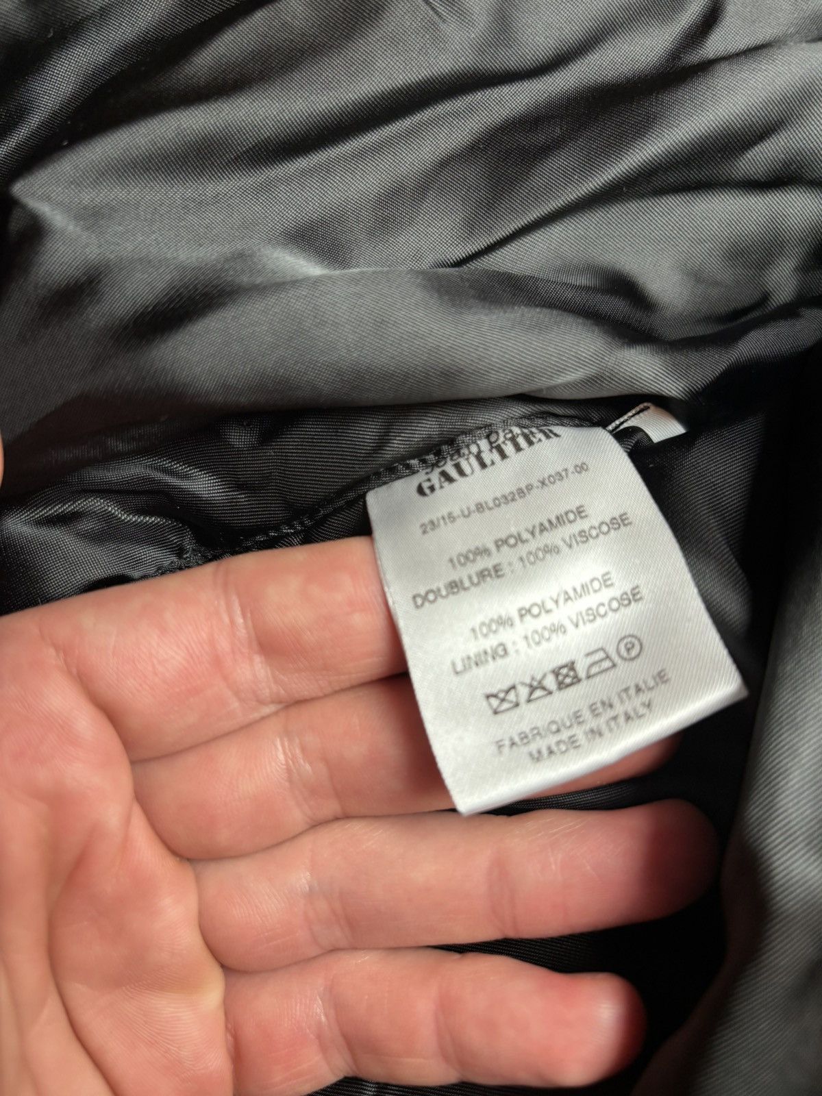 Jean Paul Gaultier Jean Paul Gaultier Oversized Satin Bomber Jacket Size US S / EU 44-46 / 1 - 12 Thumbnail