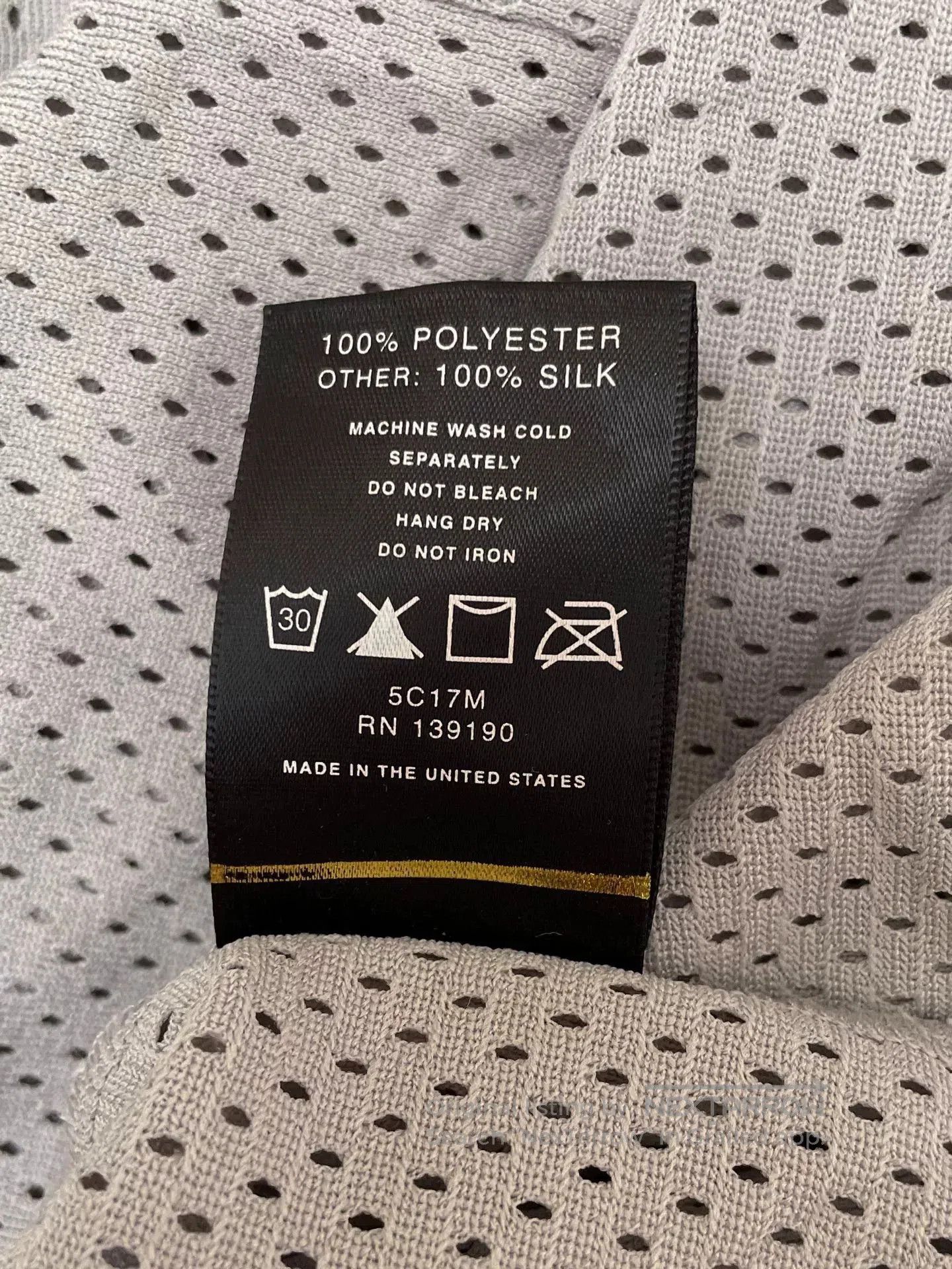 Fear of God Fear Of God 5th Season Mesh Tee. Size US M / EU 48-50 / 2 - 5 Thumbnail