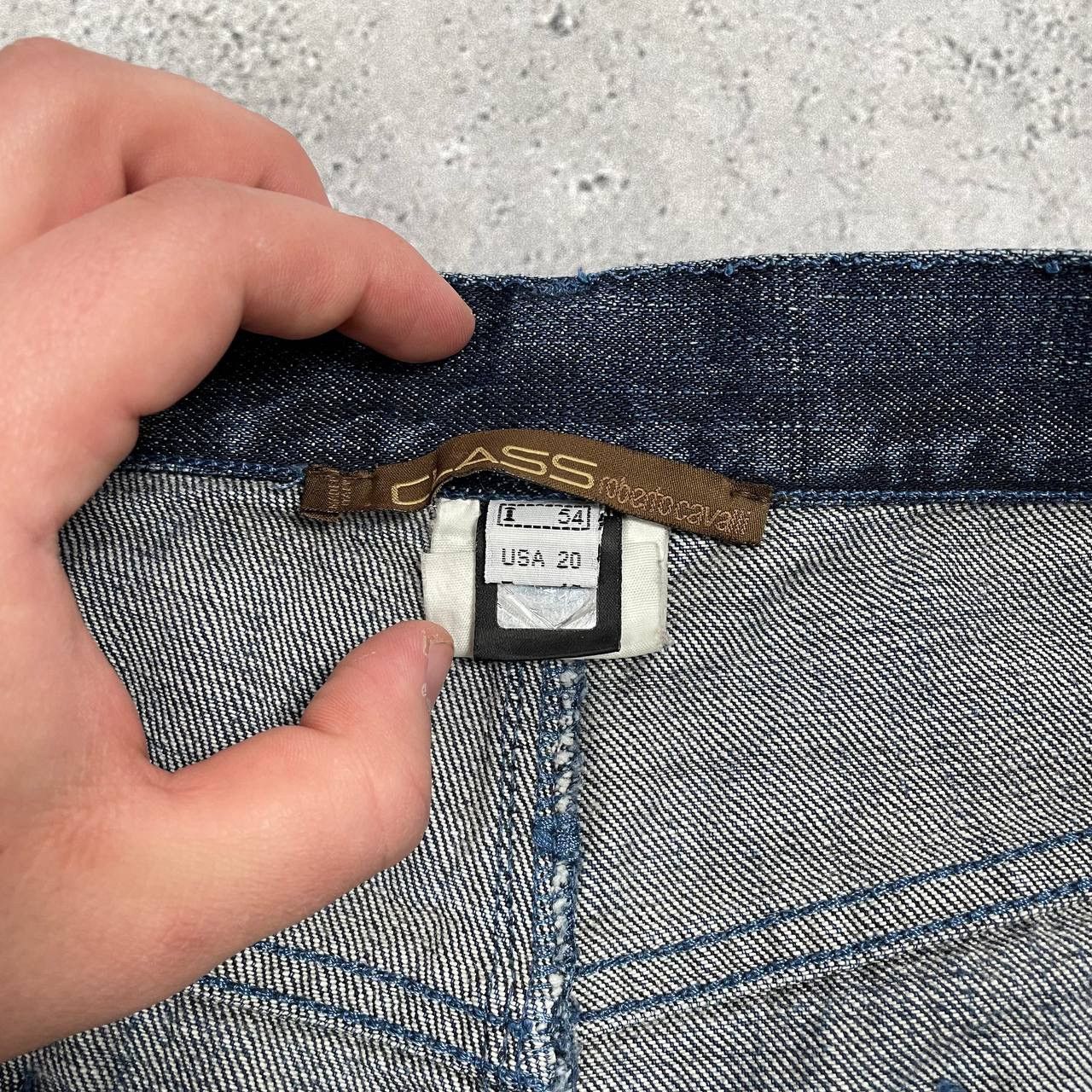 Designer × Roberto Cavalli × Vintage Vintage Roberto Cavalli Class Straight Fit Jeans Size W37 Size US 37 - 10 Thumbnail