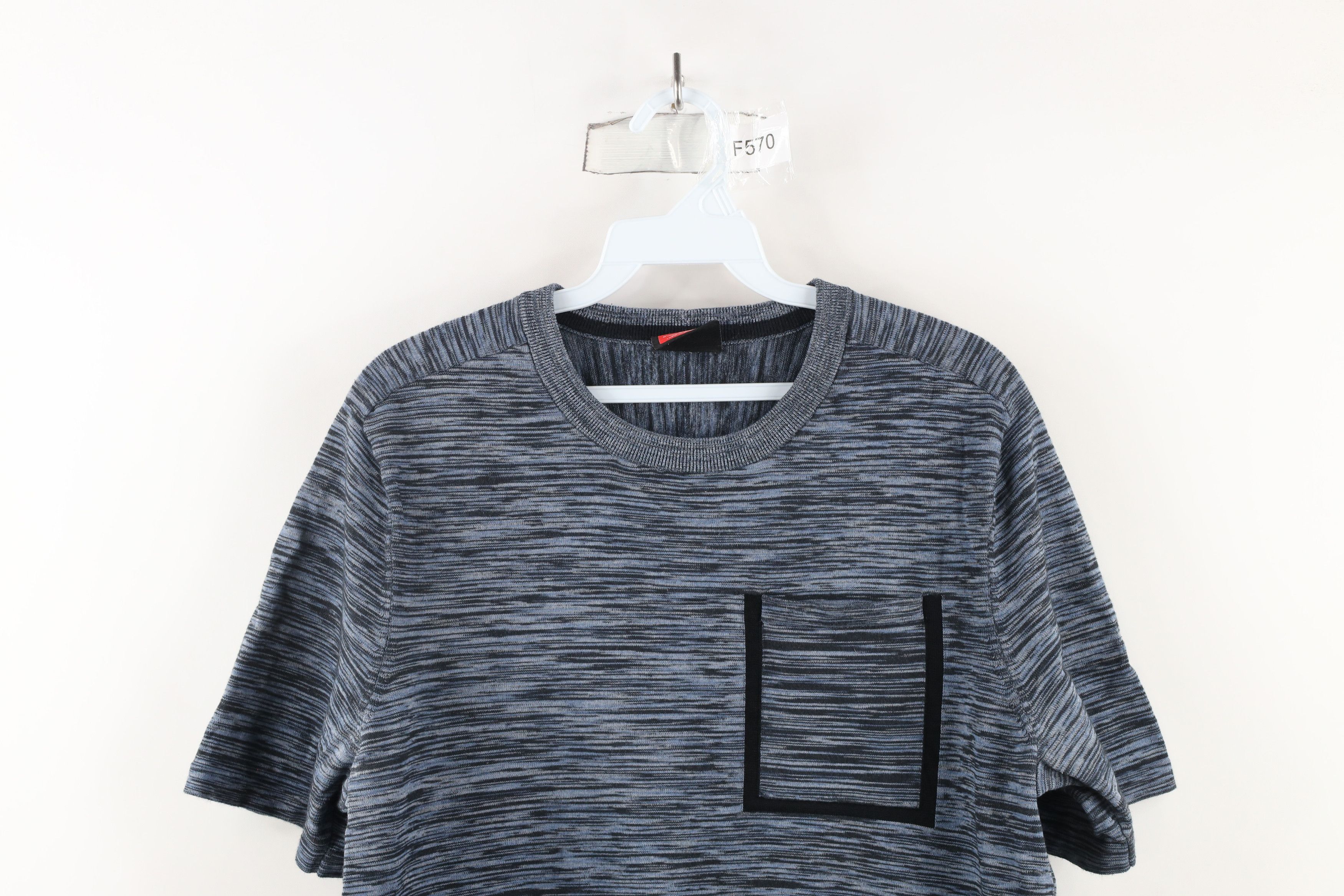 Nike × Vintage Nike Sportswear Tech Knit Short Sleeve Pocket T-Shirt Size US M / EU 48-50 / 2 - 2 Thumbnail