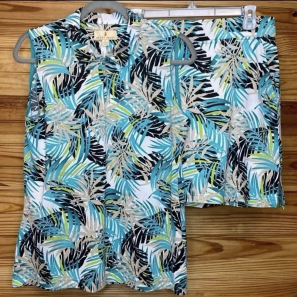 Other Sport Haley tropical golf tennis skirt skort shirt SET Size 30" / US 8 / IT 44 - 1 Thumbnail