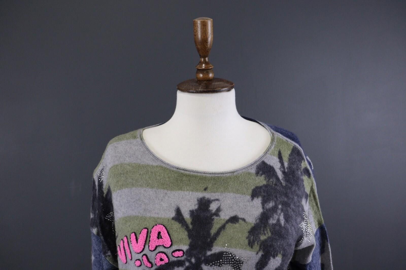 Designer Princess Goes Hollywood Wool Cashmere Sweater Size L Size L / US 10 / IT 46 - 2 Thumbnail