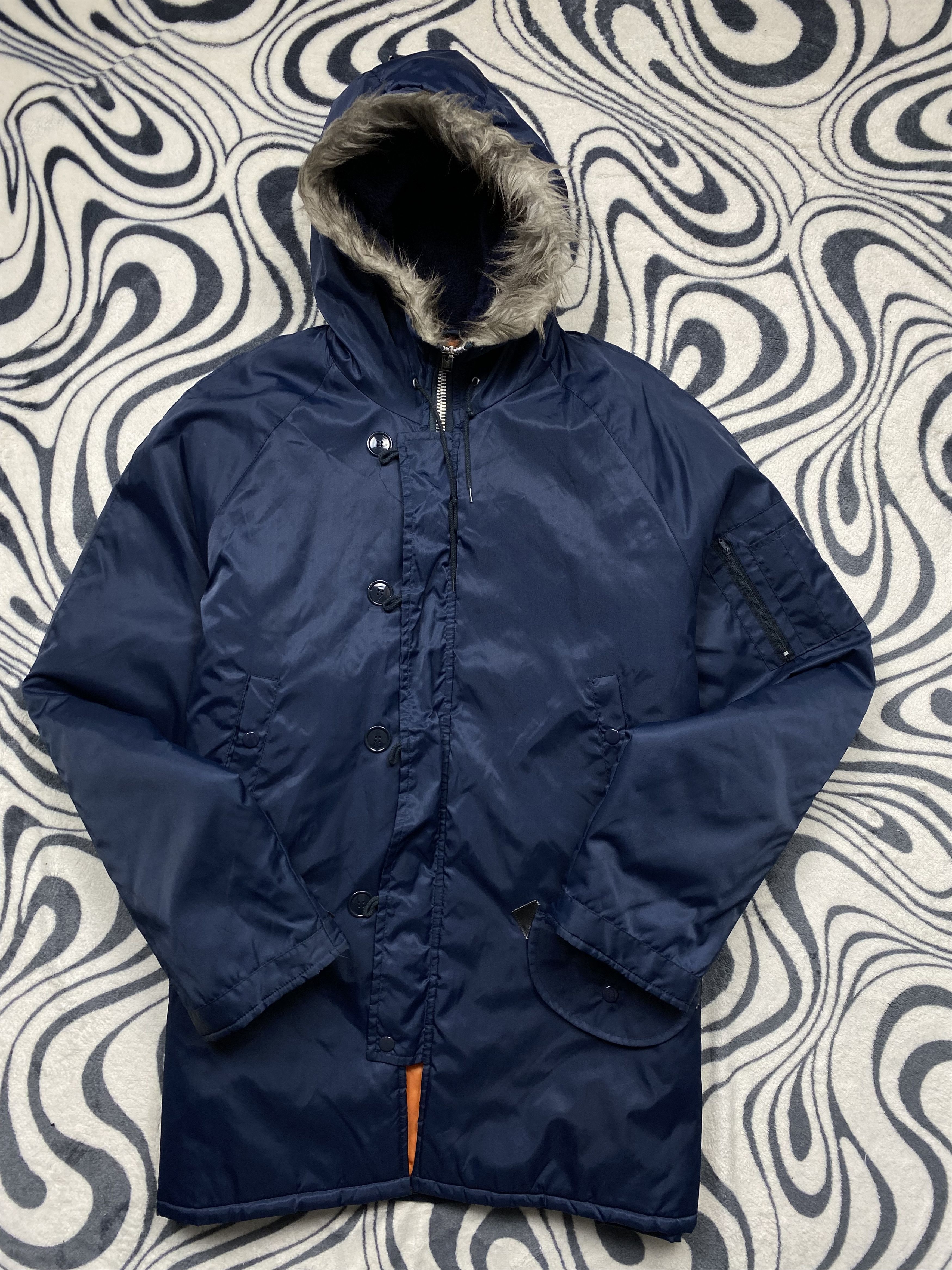 Vintage N3B Military Parka Jacket Y2K