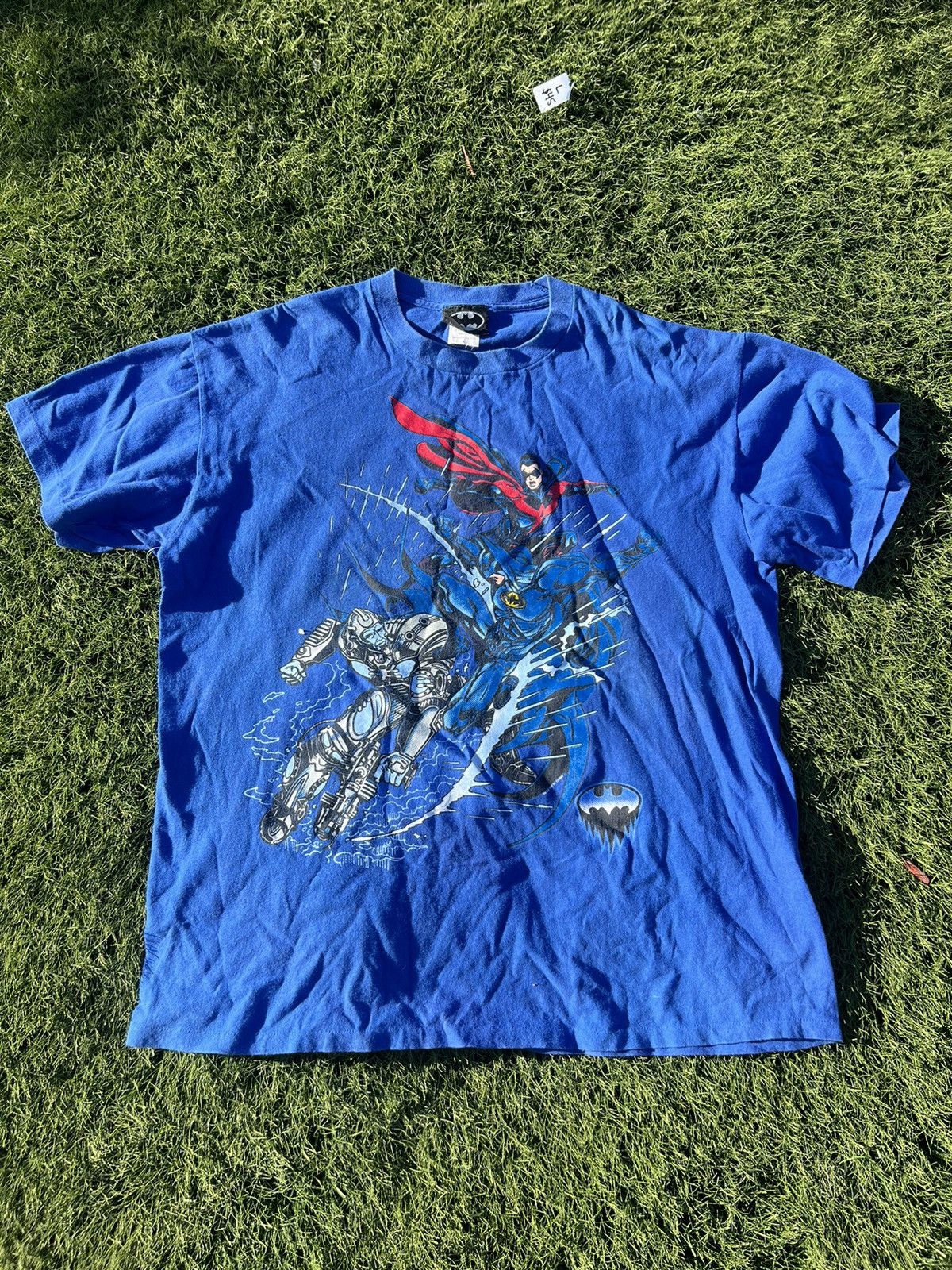 DC Comics × Vintage Vintage Batman shirt Size US L / EU 52-54 / 3 - 1 Thumbnail