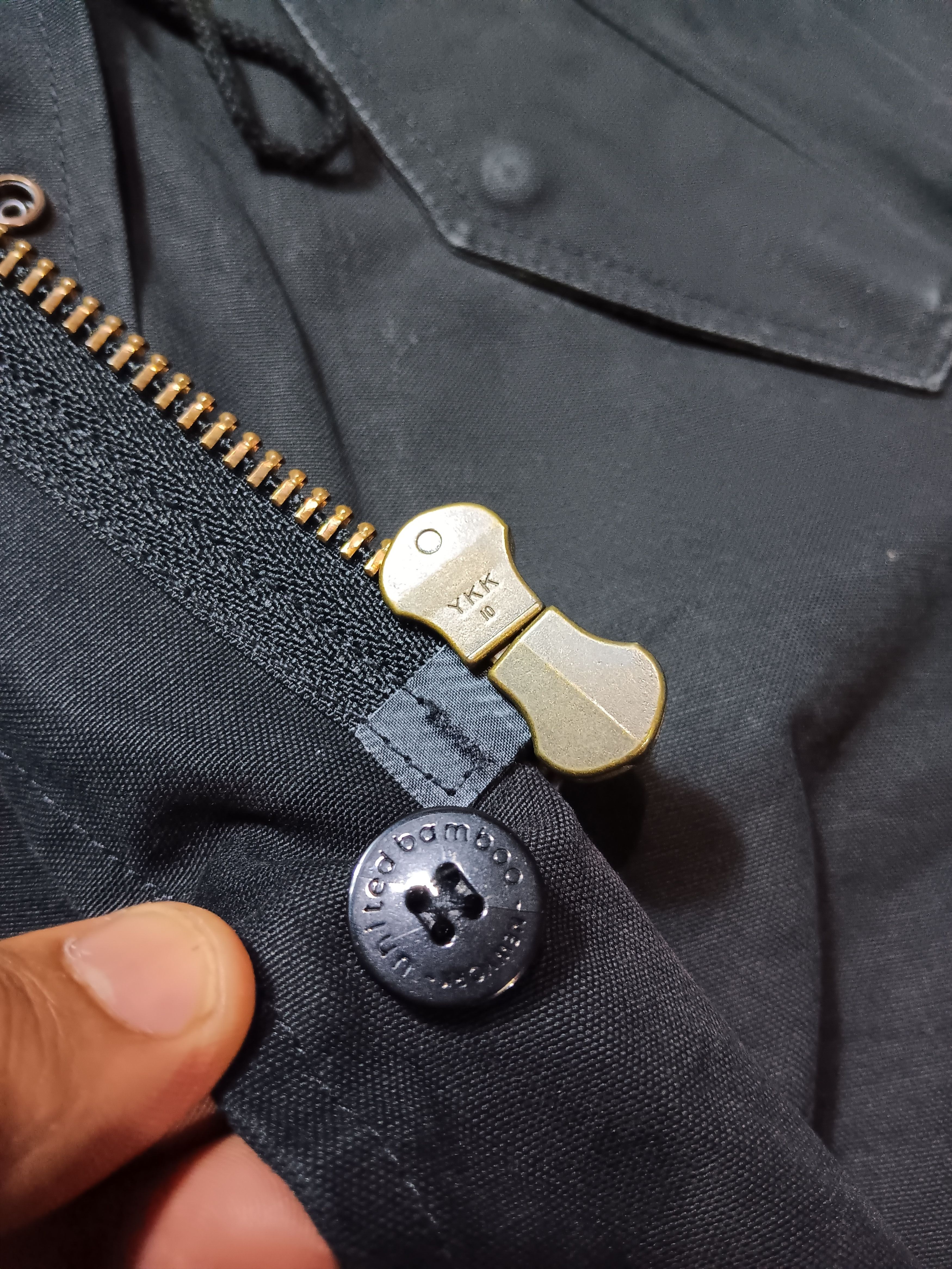 Japanese Brand 💔24H DELETE💔United bamboo parka canvas jacket Size US M / EU 48-50 / 2 - 6 Thumbnail