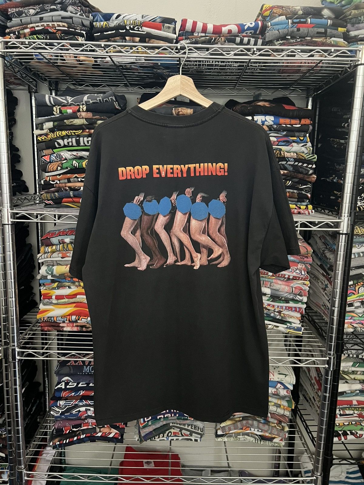 Hanes 2000 The Full Monty Drop Everything Promo Movie Tee FOX Size US XL / EU 56 / 4 - 1 Thumbnail