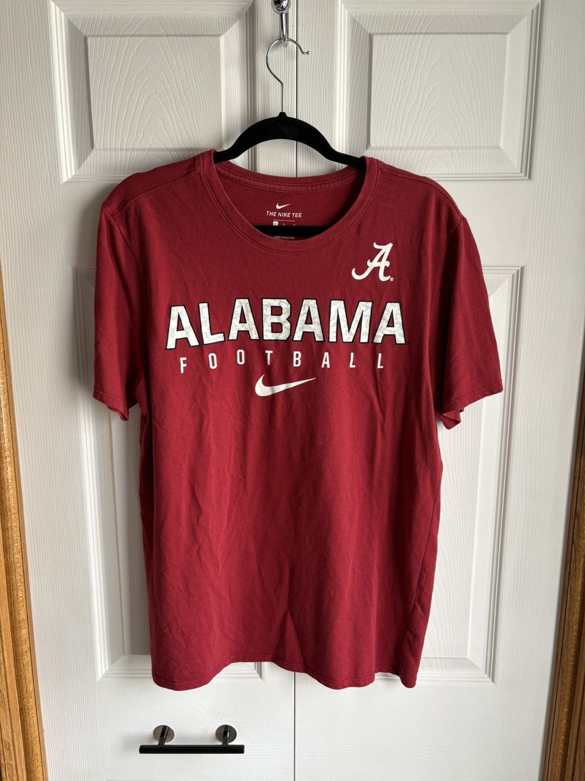 NFL × Nike Nike Football Alabama Tide Vintage Streetwear Hype T-shirt Size US L / EU 52-54 / 3 - 1 Thumbnail