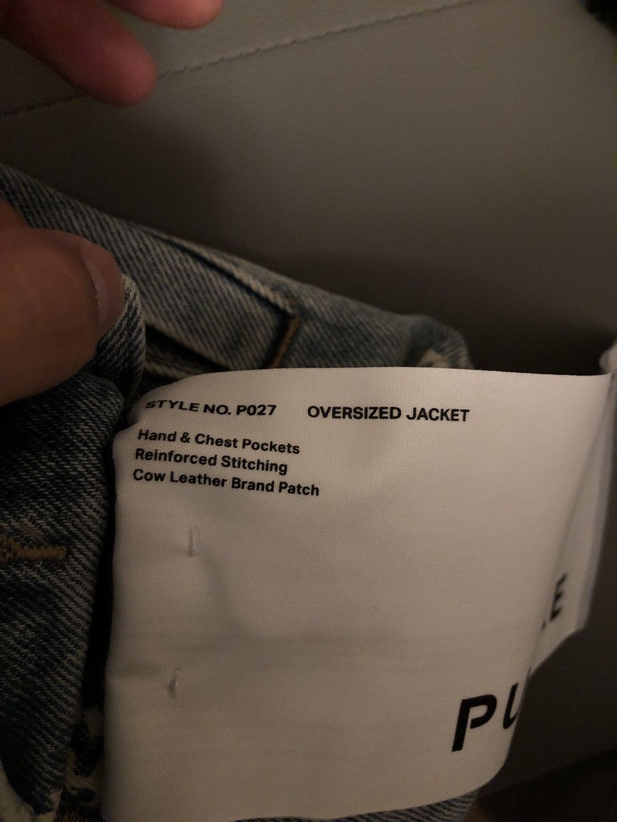 Purple Purple Brand Oversized jacket Size US XS / EU 42 / 0 - 4 Thumbnail