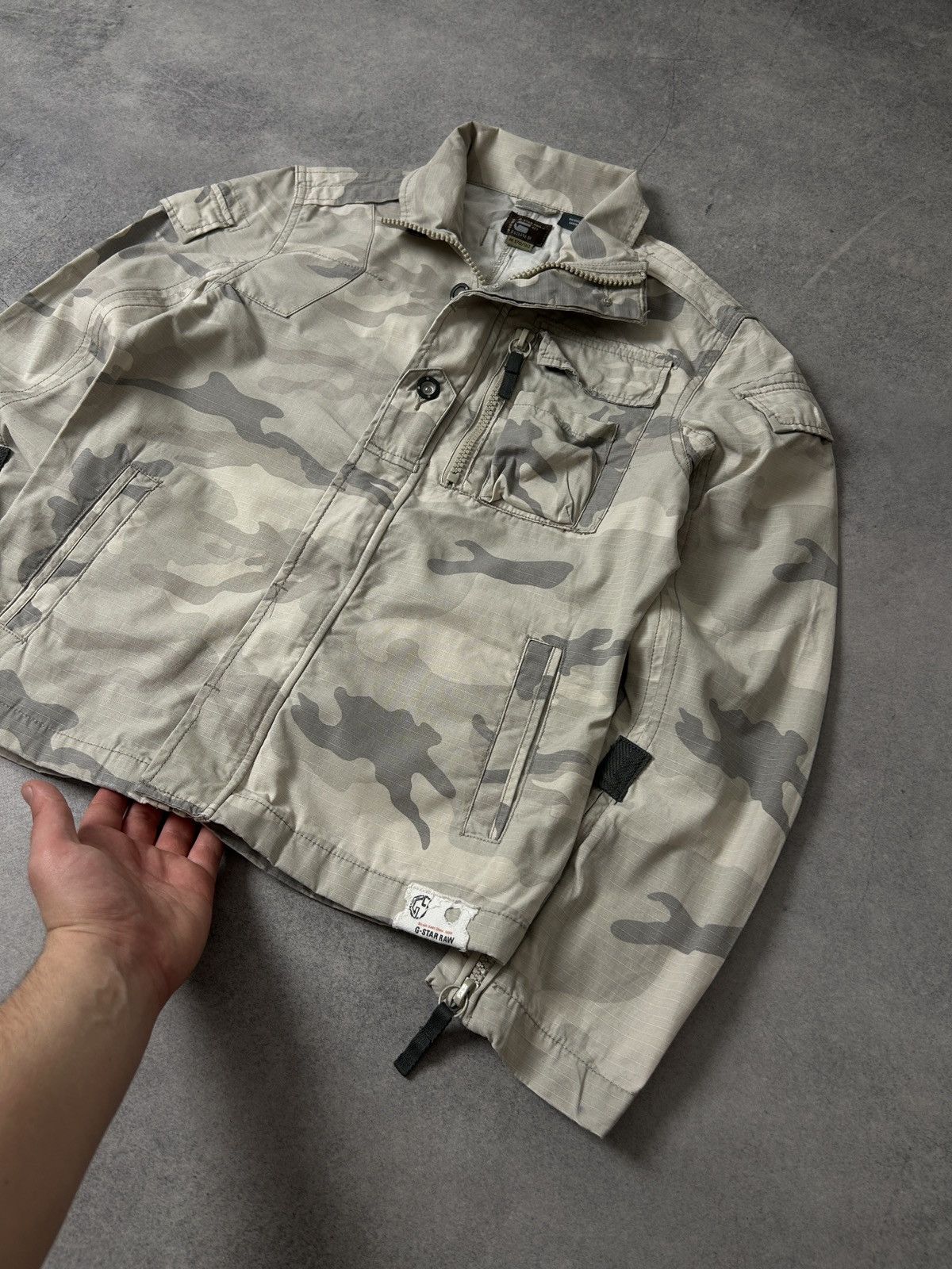 G-Star Vintage G-Star Raw camo jacket mens multi-pocket Size US M / EU 48-50 / 2 - 3 Thumbnail