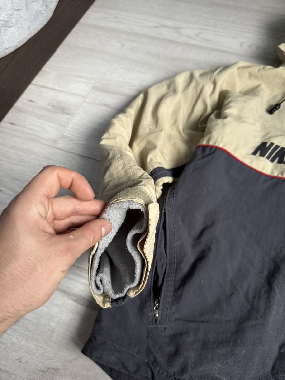 Nike × Vintage Vintage Nike anorak jacket 90’s logo Size US M / EU 48-50 / 2 - 4 Thumbnail