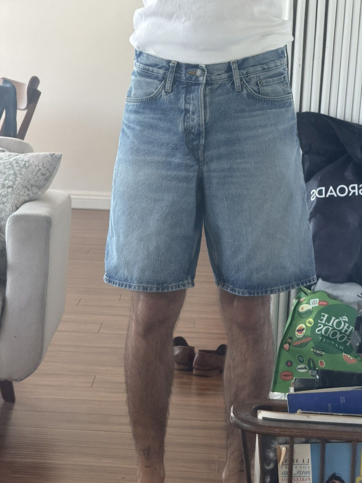 Cos COS Denim Shorts Size US 30 / EU 46 - 1 Thumbnail