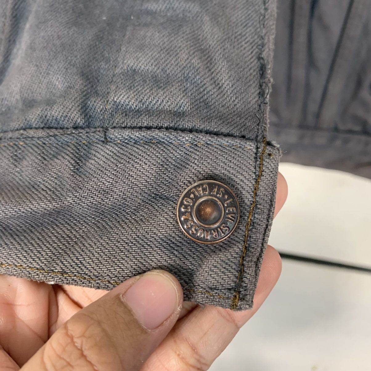 Levi's Vintage Levis Denim Vest Size US M / EU 48-50 / 2 - 13 Thumbnail
