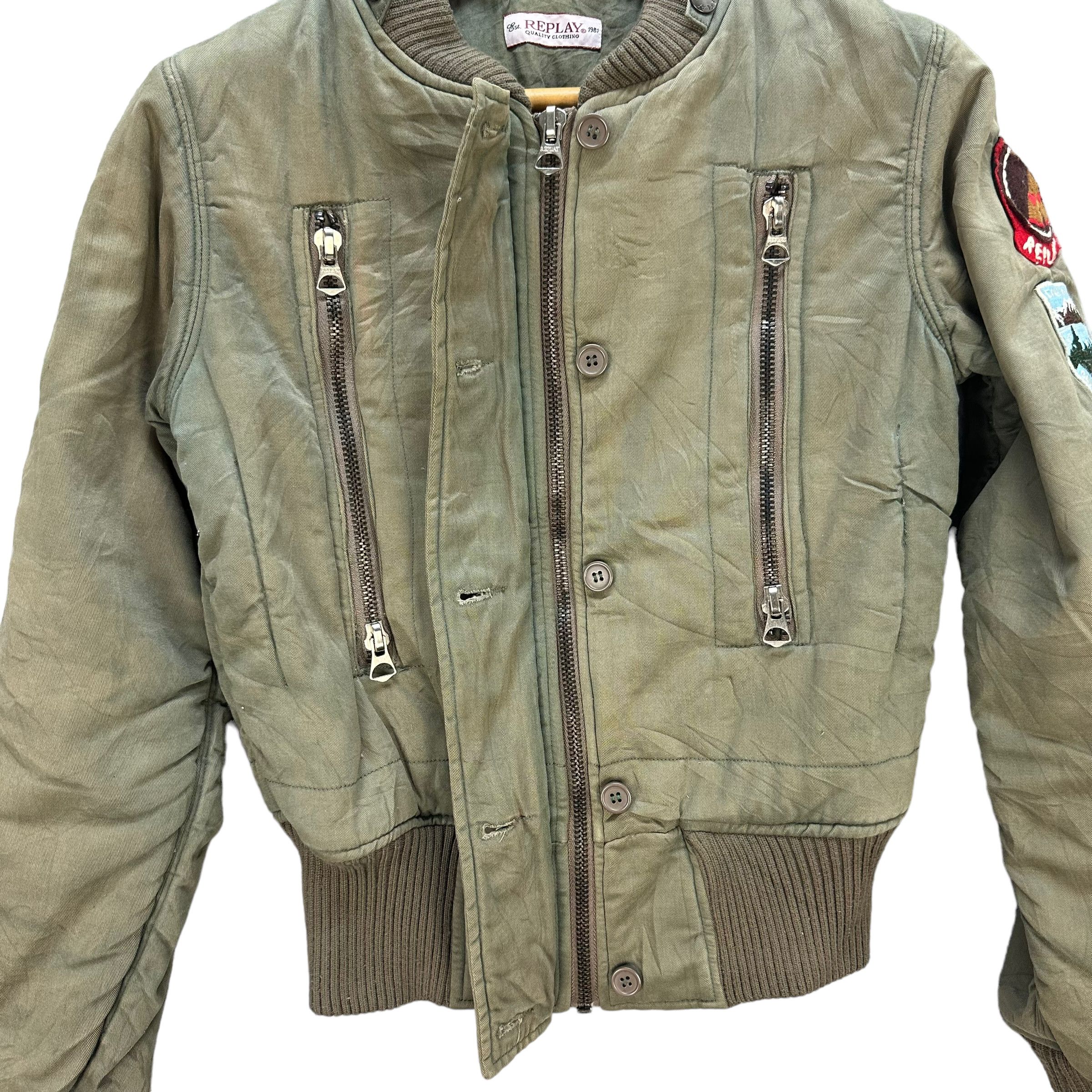 Replay REPLAY PARACHUTE BOMBER JACKET #7553-152 Size S / US 4 / IT 40 - 10 Thumbnail