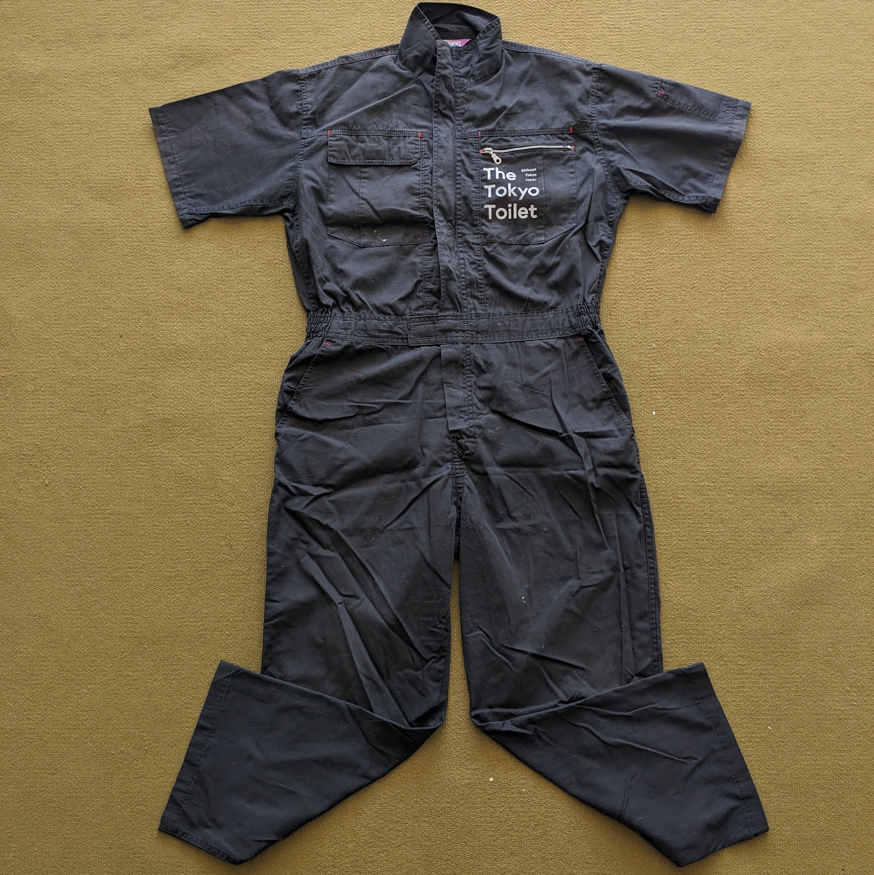 Japanese Brand Vintage THE TOKYO TOILET Coverall Workwear Custom Jacket Size US L / EU 52-54 / 3 - 1 Thumbnail