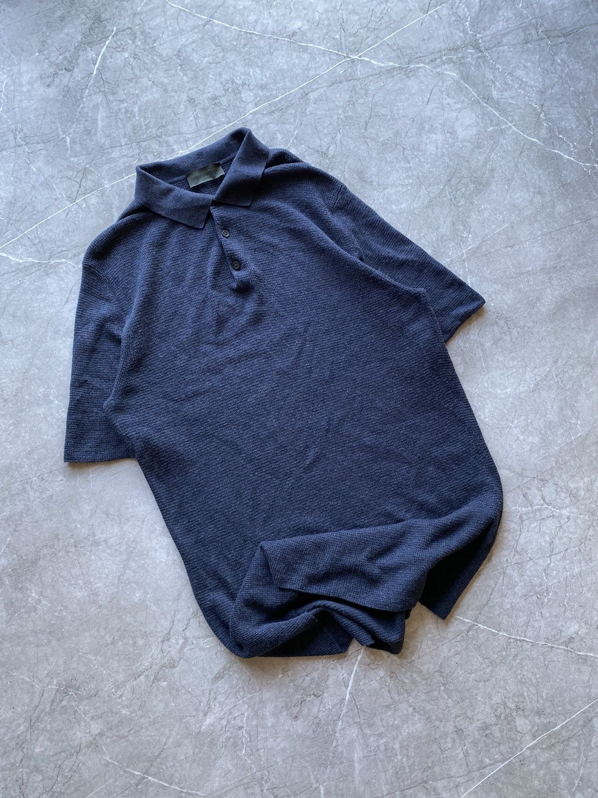 Iris von Arnim Rare Iris von Arnim Uomo Relaxed Long Polo Made in Italy Size US L / EU 52-54 / 3 - 1 Thumbnail