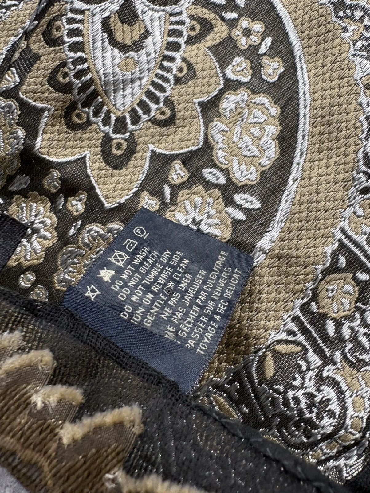 Etro ETRO Vintage Luxury Monogram Y2k Silk Cotton Scarf Rare Size ONE SIZE - 7 Thumbnail