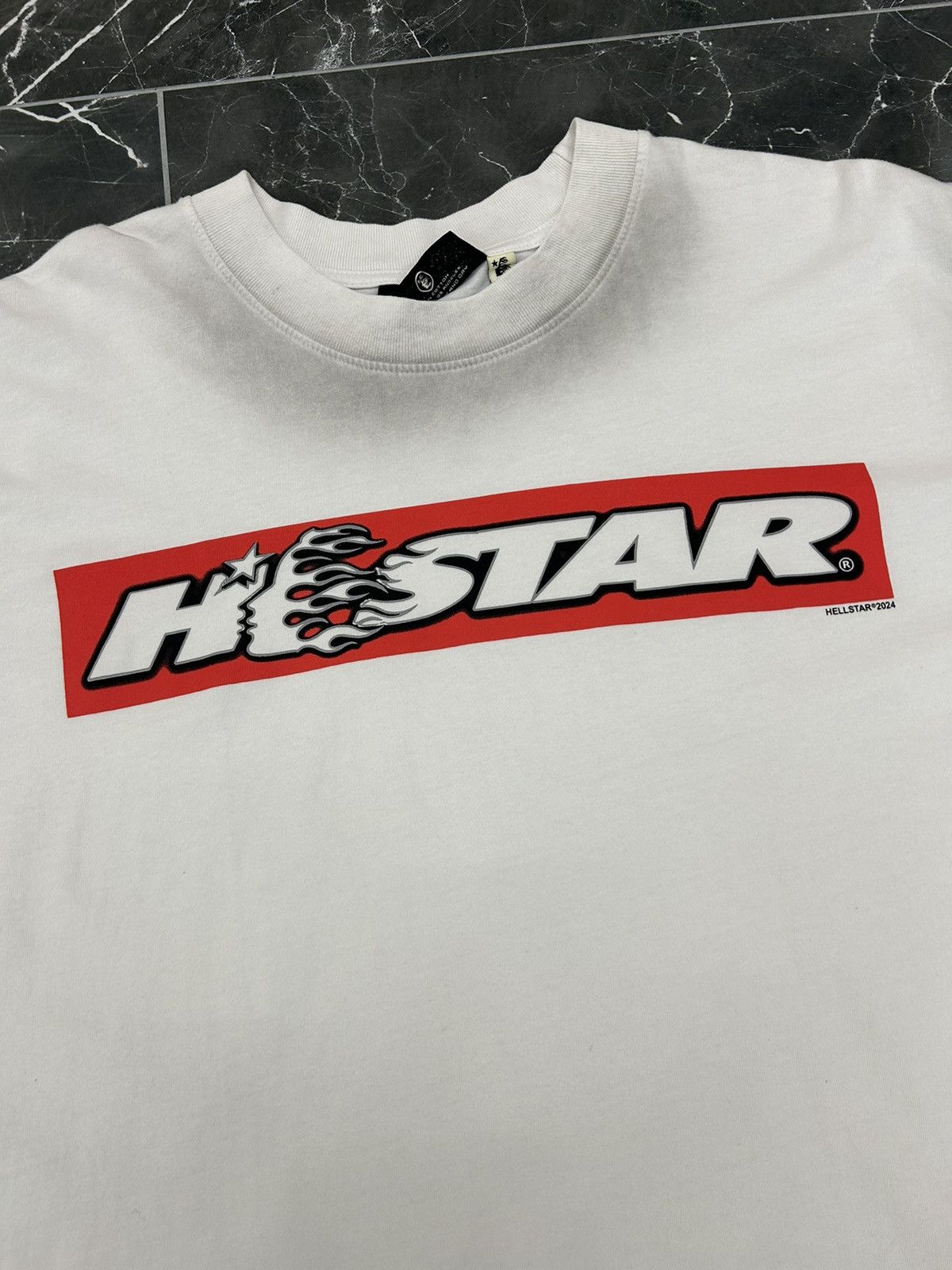 HELLSTAR Hellstar Box Logo T-Shirt Red Size US XL / EU 56 / 4 - 2 Thumbnail