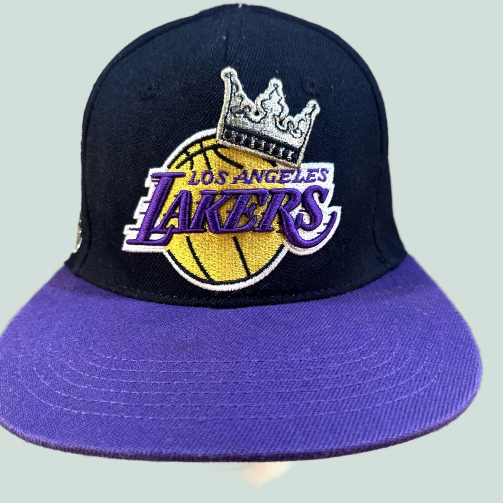 Pro Standard VINTAGE Pro Standard Lakers Hat Snapback Men One Size Black Purple Crown Patch 2020 Champs Mens Size ONE SIZE - 1 Thumbnail