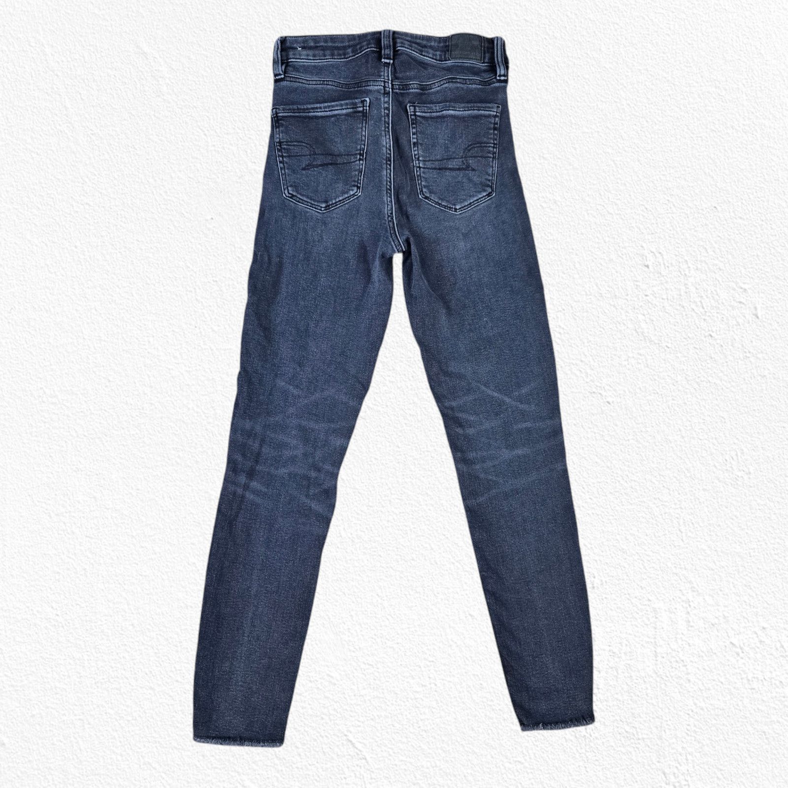 American Eagle Outfitters American Eagle Black High Rise Skinny Jeans Size 2 Size 26" / US 2 / IT 38 - 8 Thumbnail