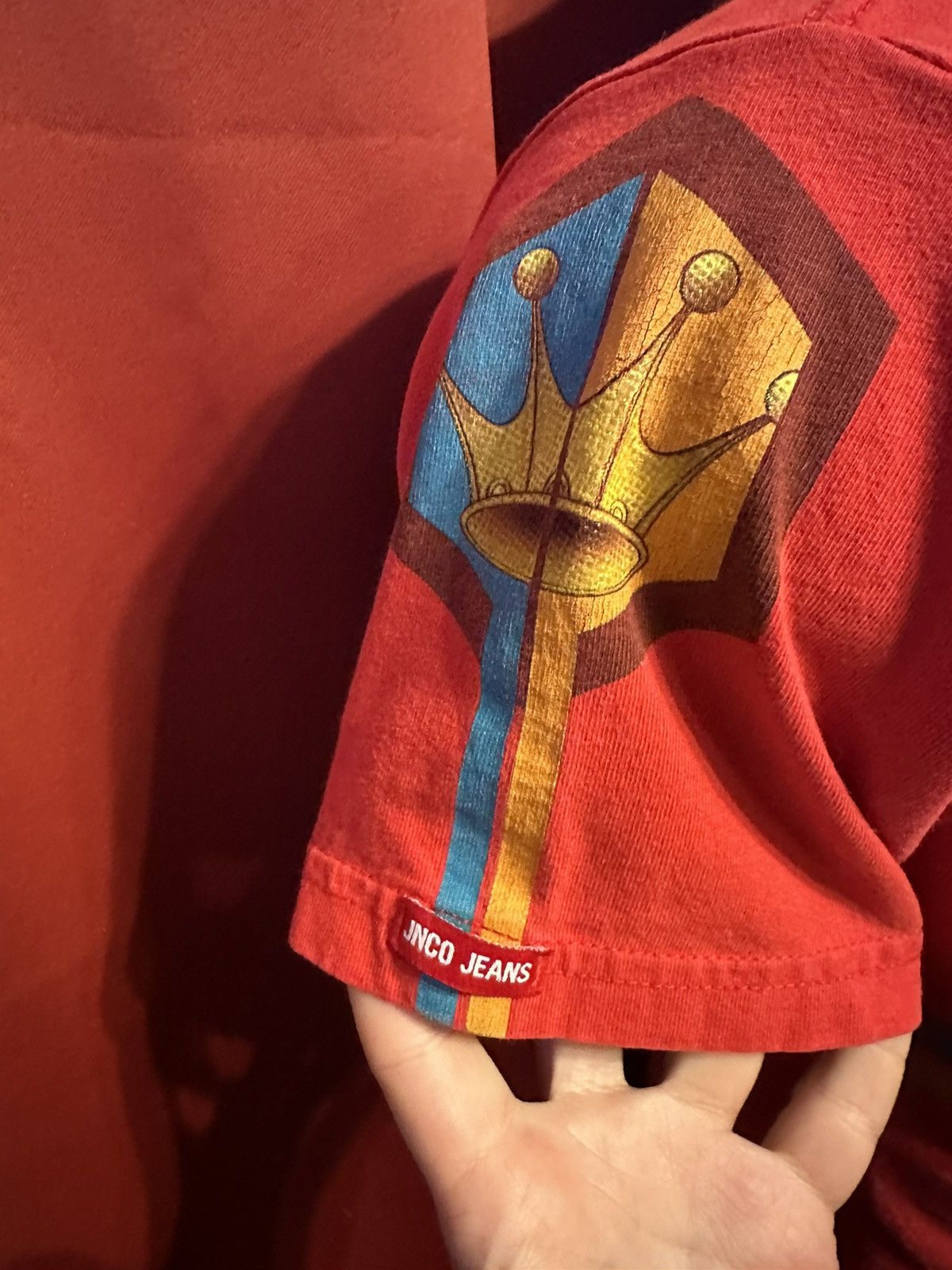 JNCO × Vintage Vintage Jnco Tshirt Y2K Dragon Crown Logo Grail Size US M / EU 48-50 / 2 - 3 Thumbnail