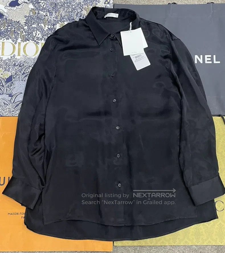 The row Classic Black Shirt