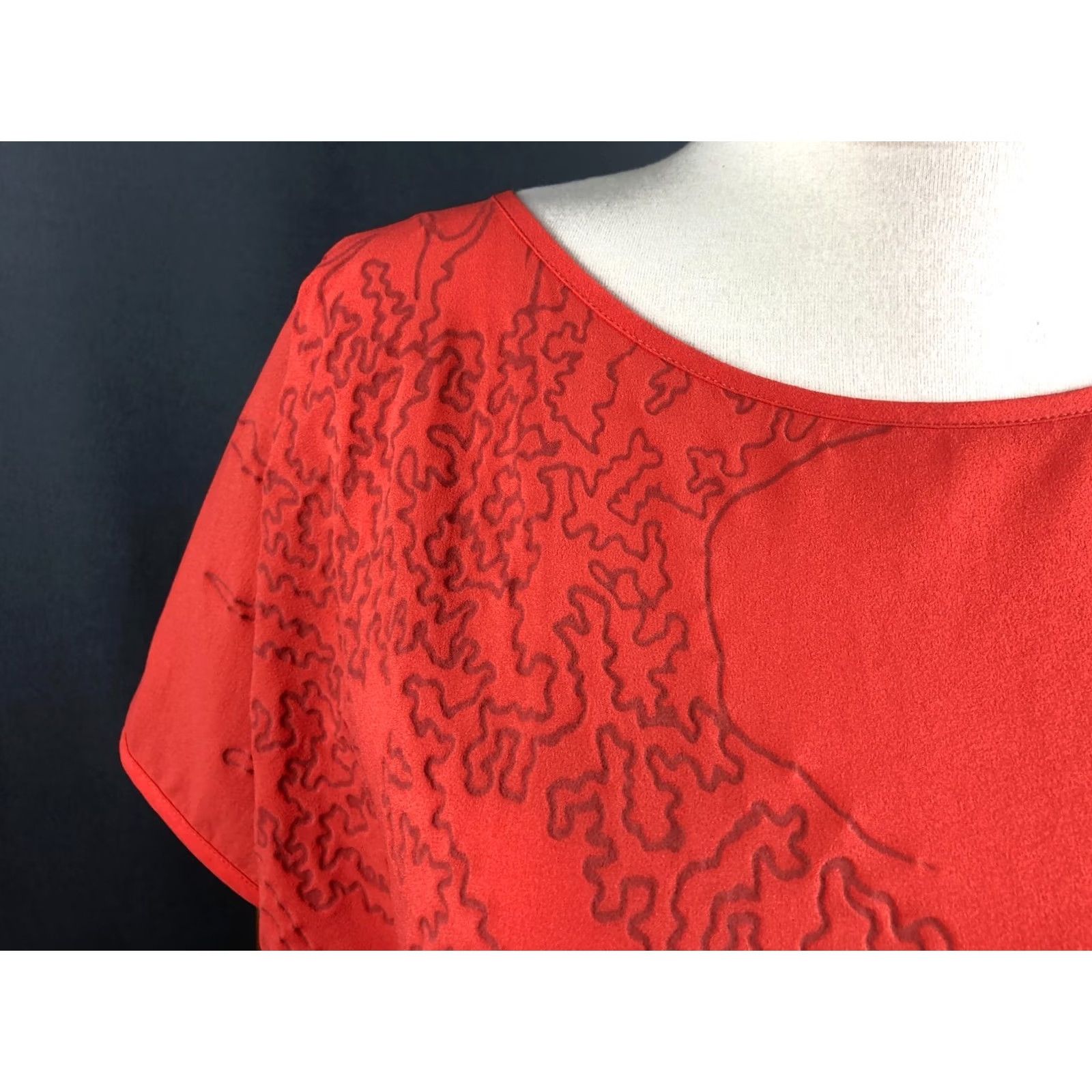 Cop Copine Cop-Copine Dress Orange Women L Polyester Size L / US 10 / IT 46 - 7 Thumbnail