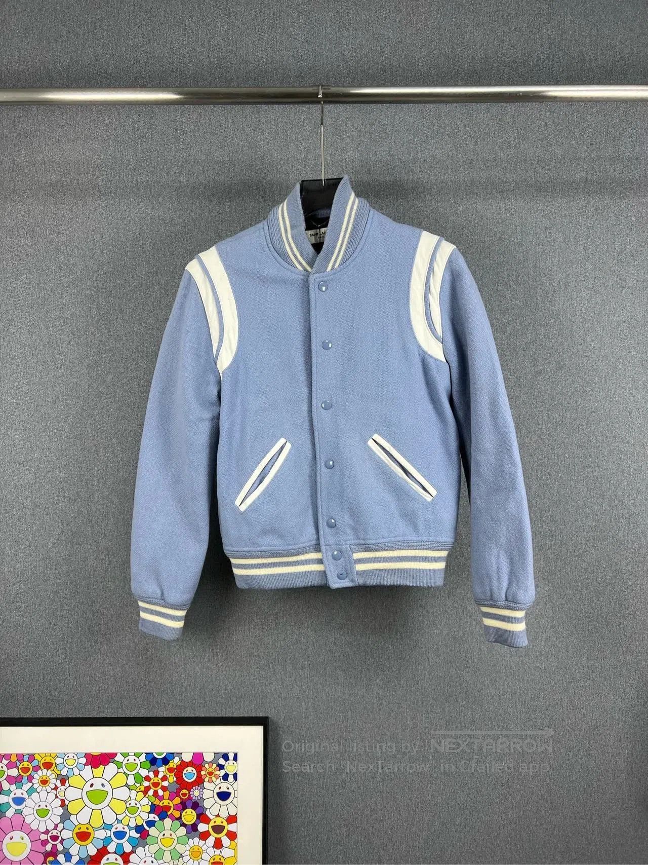 Saint Laurent Paris SAINT LAURENT SLP Baseball Jacket. Size US S / EU 44-46 / 1 - 1 Thumbnail