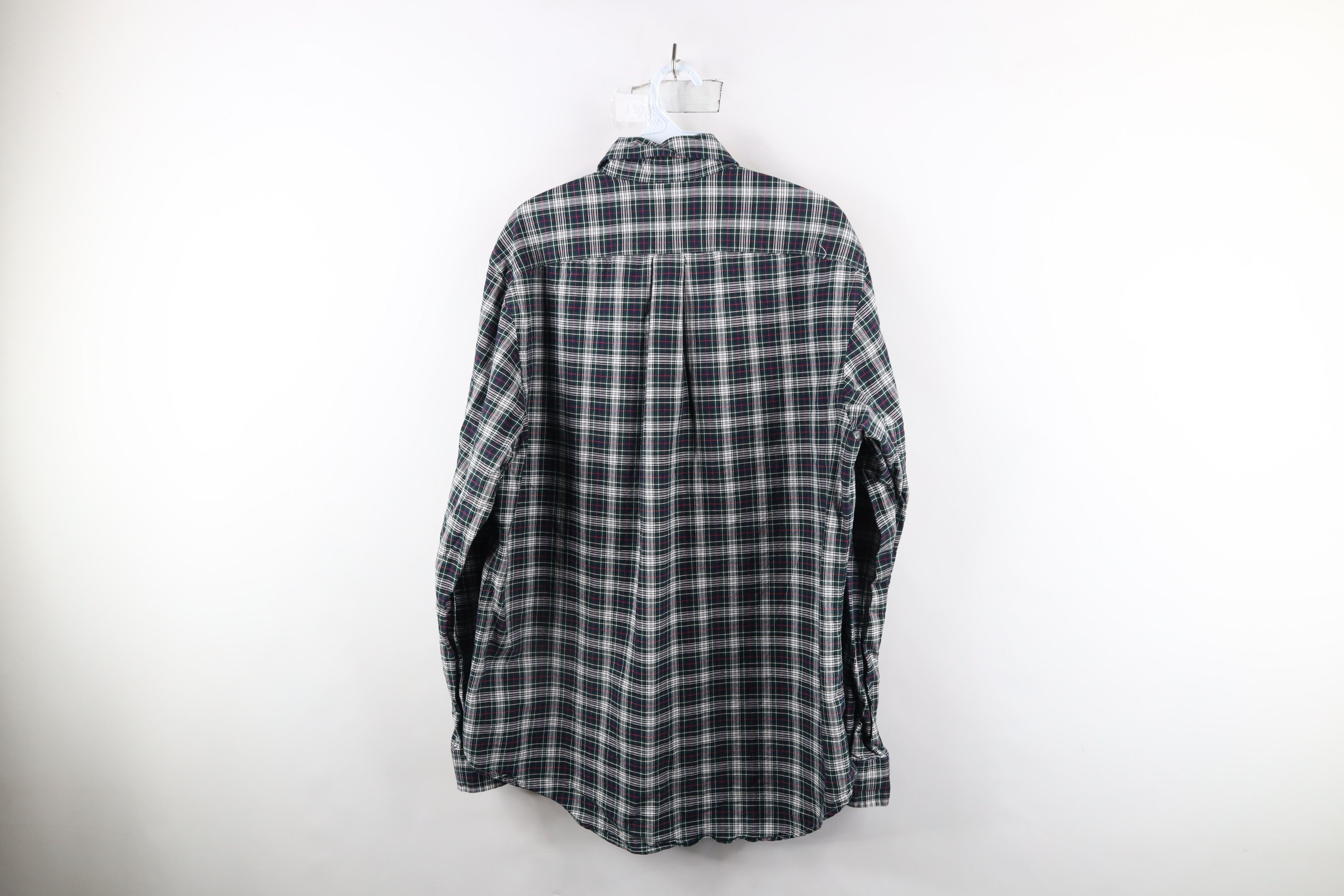 Ralph Lauren × Vintage Vintage Ralph Lauren Heavyweight Button Down Shirt Plaid Size US L / EU 52-54 / 3 - 8 Thumbnail