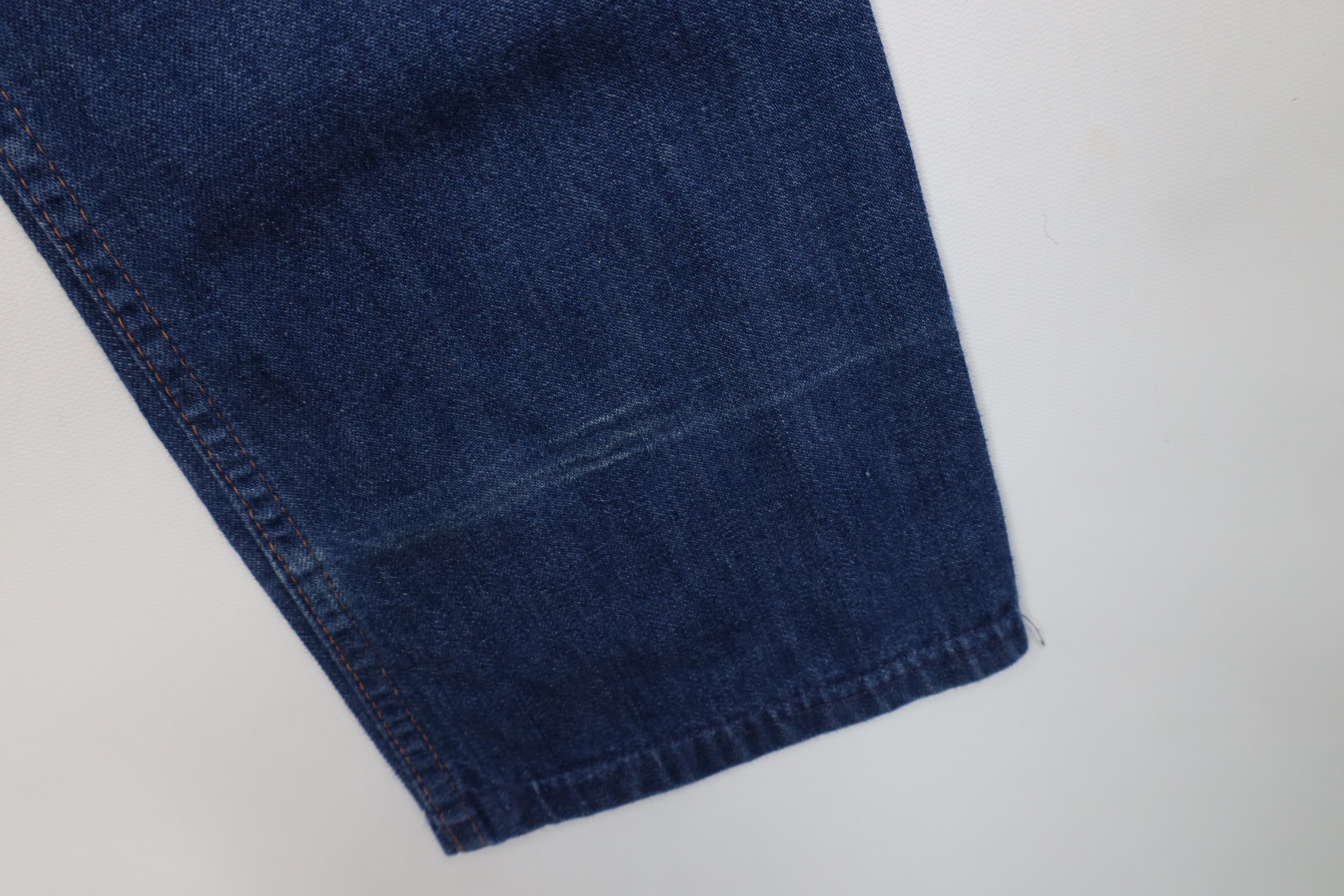 Vintage Vintage 70s Streetwear Straight Leg Denim Jeans Blue USA Size 28" / US 6 / IT 42 - 5 Thumbnail