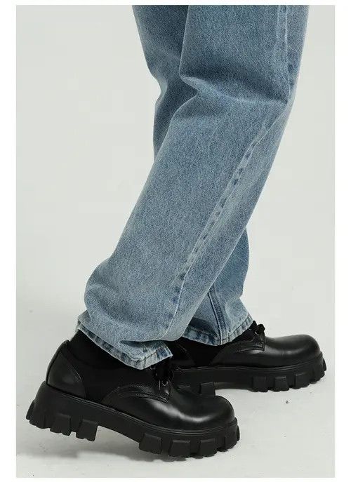Other Men's loose simple washed jeans Size US 33 - 6 Thumbnail