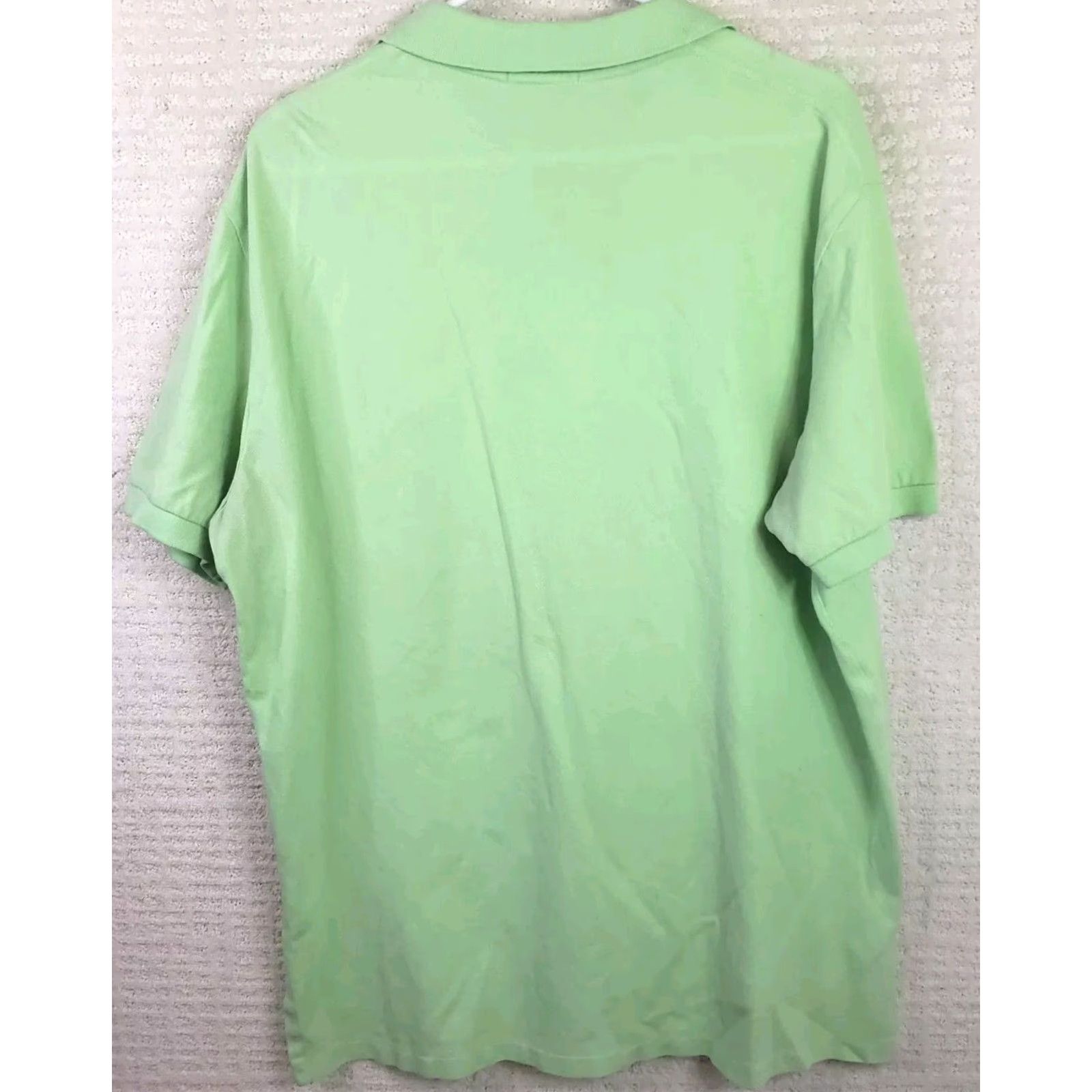 Ralph Lauren VINTAGE Polo Ralph Lauren Shirt Men XL Green Purple Pony Short Sleeve Golf Preppy 90s Mens Size US XL / EU 56 / 4 - 6 Thumbnail