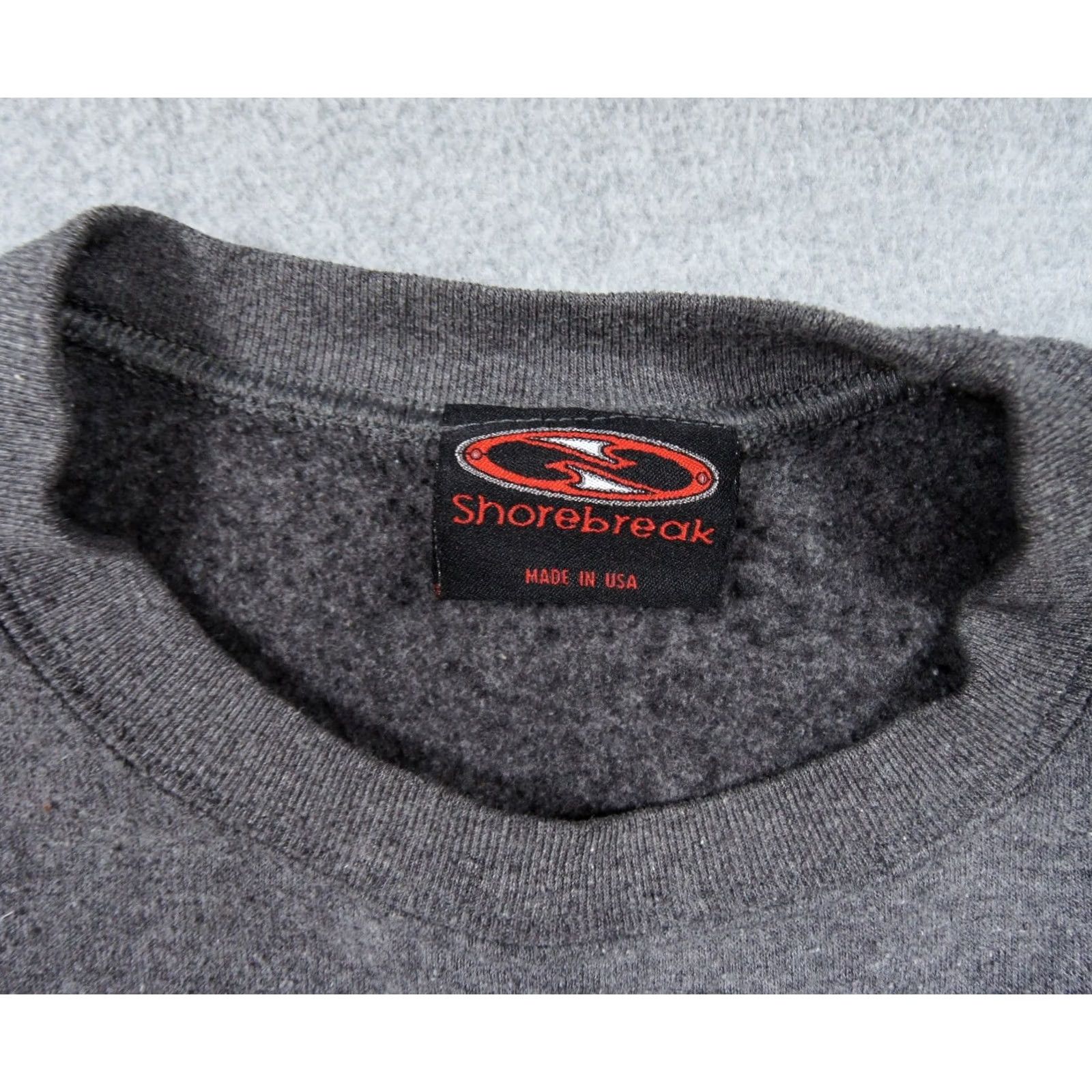 Vintage Vintage Shorebreak Sweatshirt Mens XL Gray Crewneck Pullover Y2K Surf Adult Size US XL / EU 56 / 4 - 5 Thumbnail