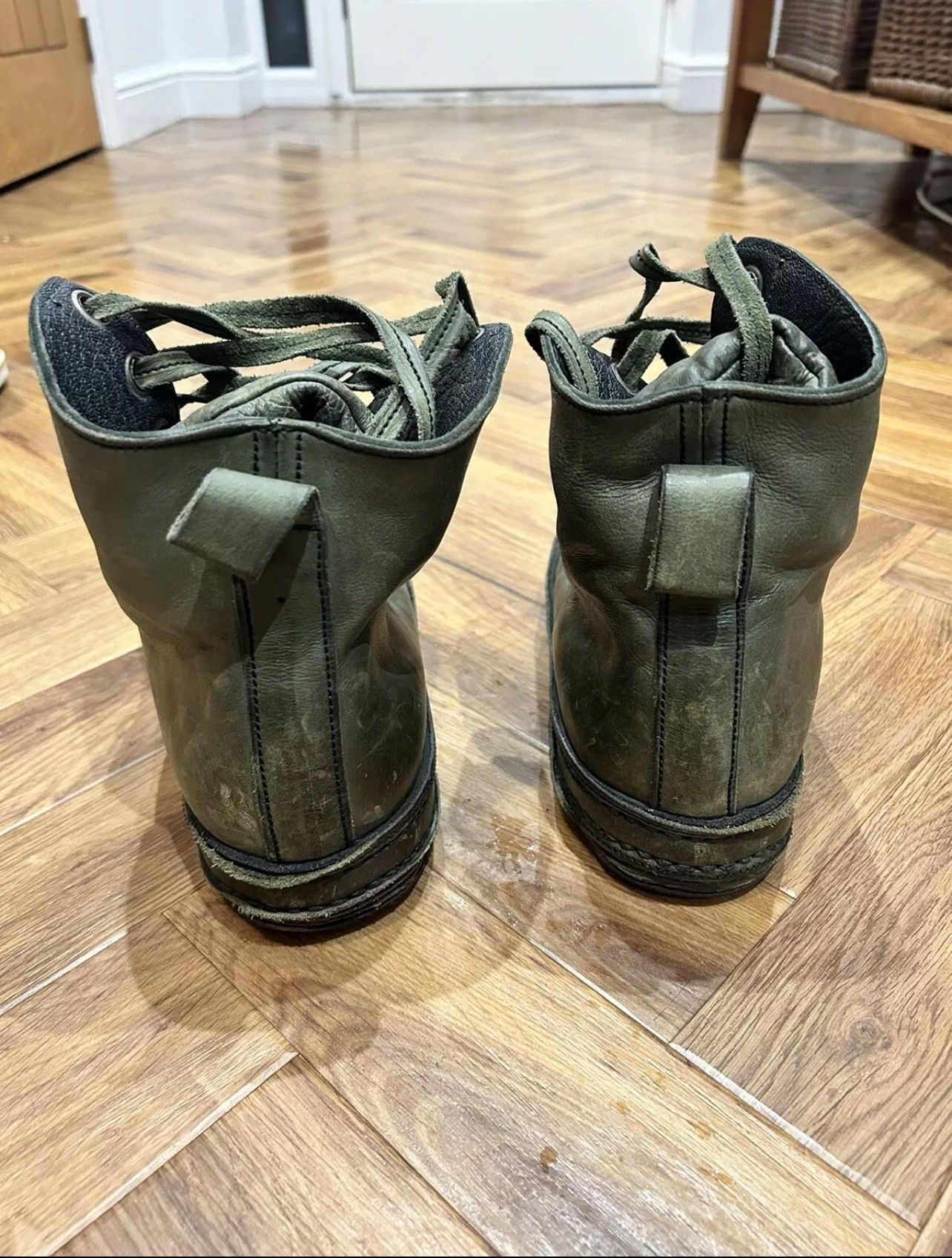 James Kearns James Kearns Handmade Green Horse Leather UK Size 9 Size US 9 / EU 42 - 4 Thumbnail
