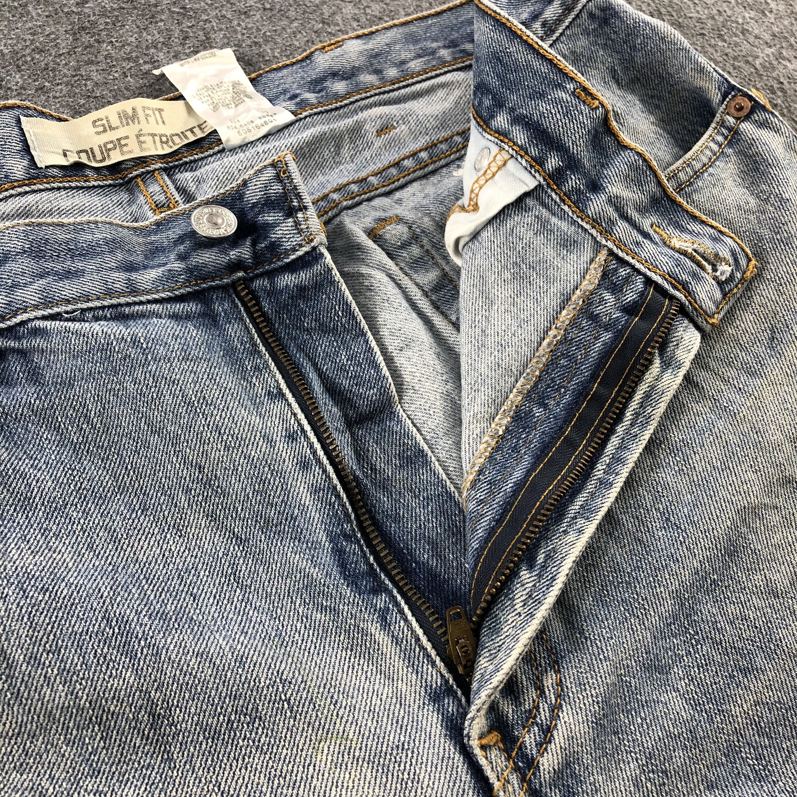 Levi's Dirty Light Wash Vintage Levis 516 Jeans-J1126 Size US 36 / EU 52 - 8 Thumbnail