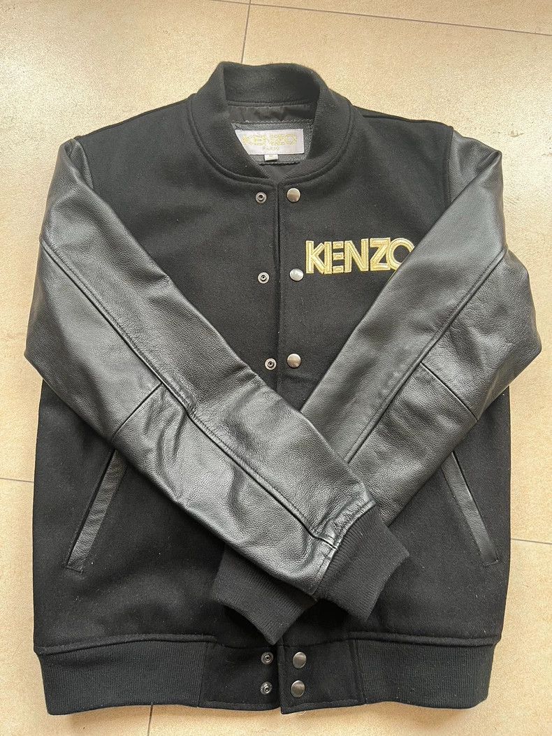 Kenzo KENZO Black Gold Tiger Embroidery Jacket - dmc Size US M / EU 48-50 / 2 - 1 Thumbnail