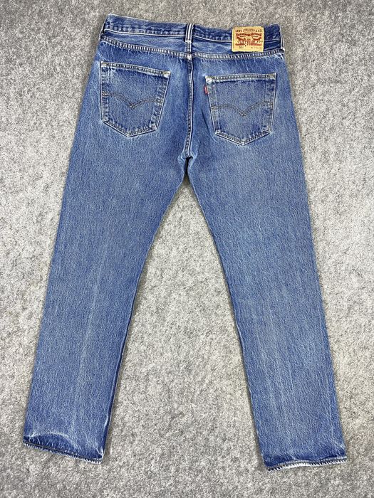 Hype Blue Vintage Levi's 501 Jeans 33x31 Denim -JN1688 | Grailed