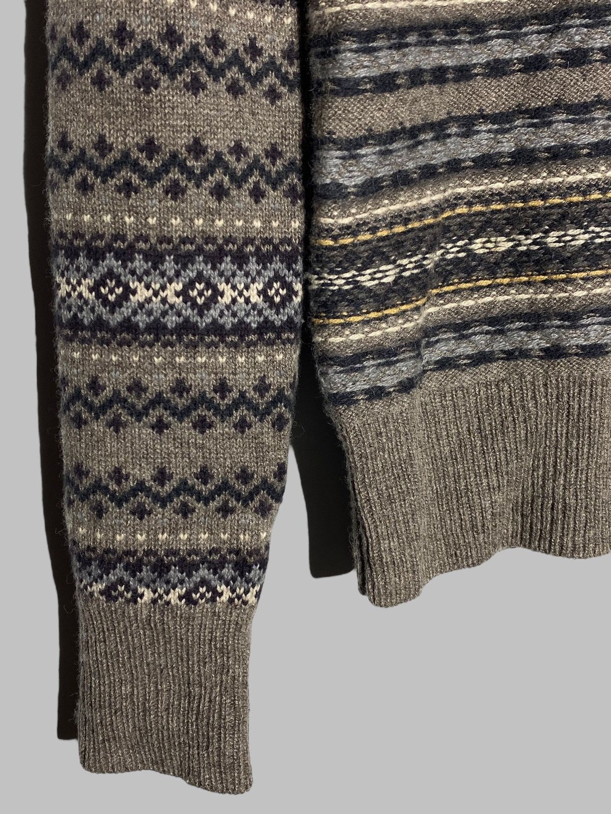 Allsaints All Saints by British Millerain Wool Linen Cotton Cardigan Size US M / EU 48-50 / 2 - 6 Thumbnail
