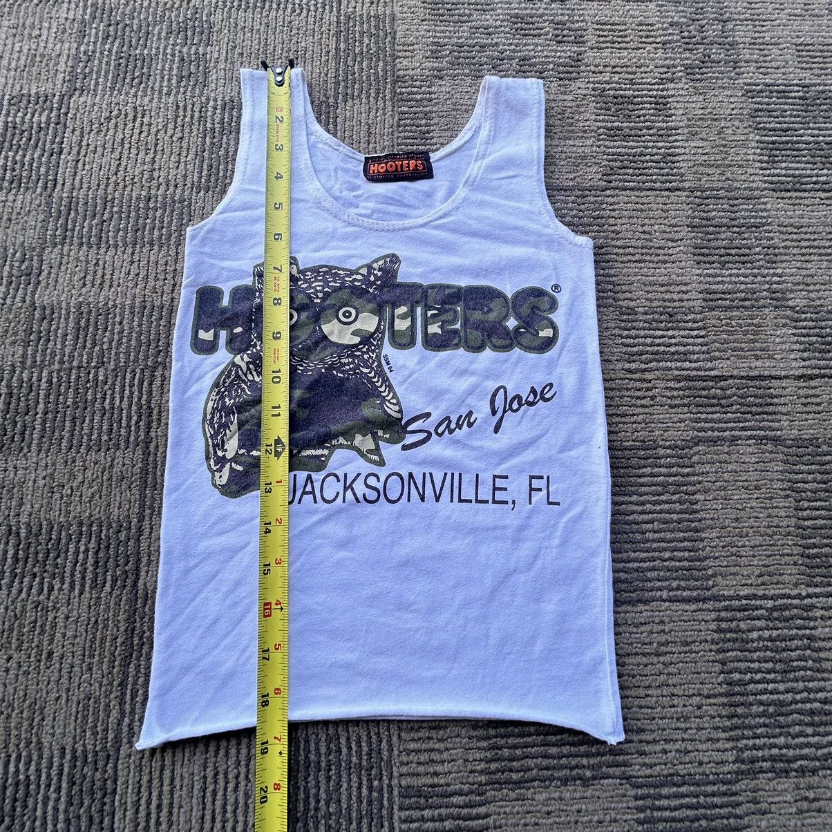 Vintage Vtg Y2K Hooters Jacksonville FL Owl Graphic Tank-Top Shirt Size S / US 4 / IT 40 - 4 Thumbnail