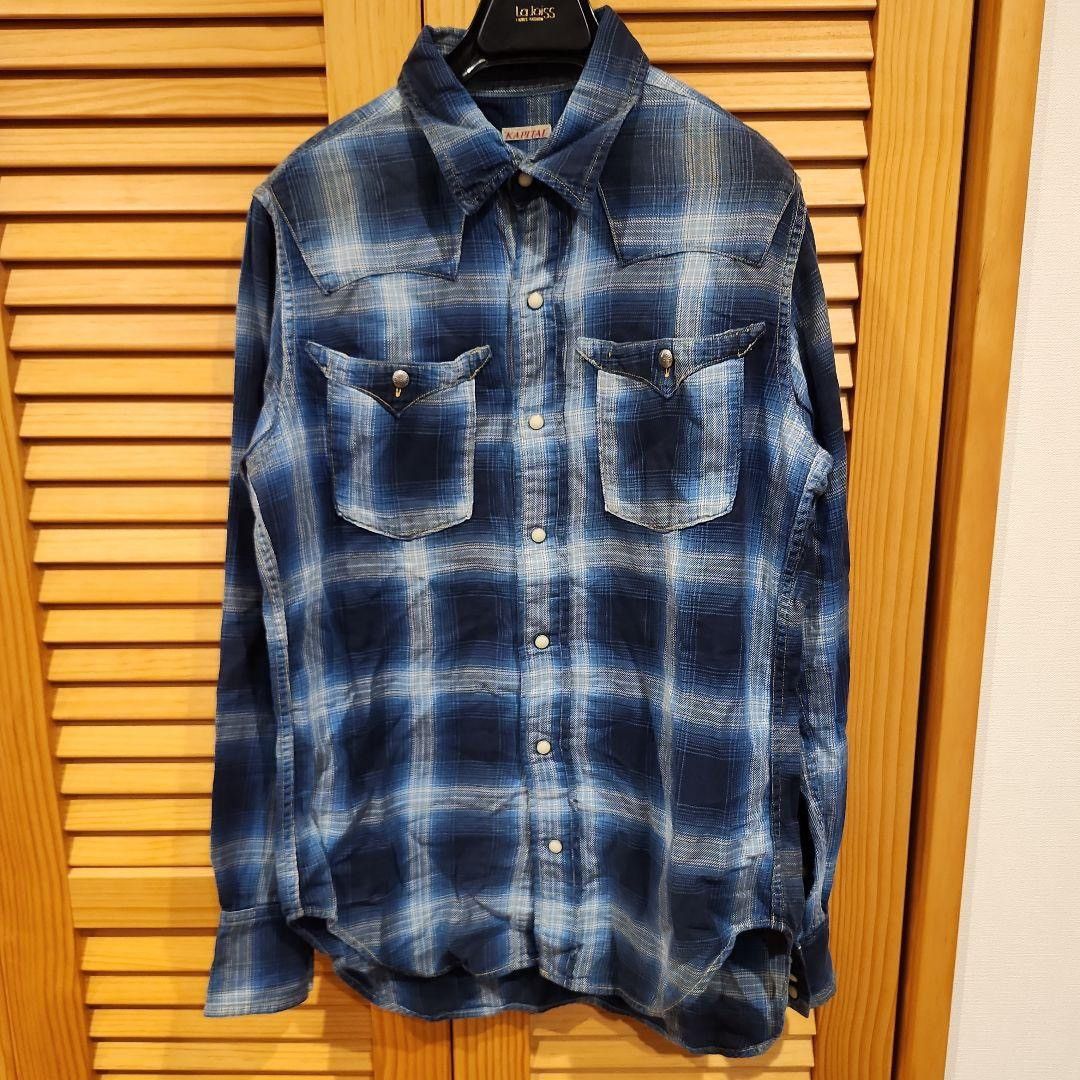 Kapital Western Flannel Pearl Button Up Shirt Size US M / EU 48-50 / 2 - 1 Thumbnail