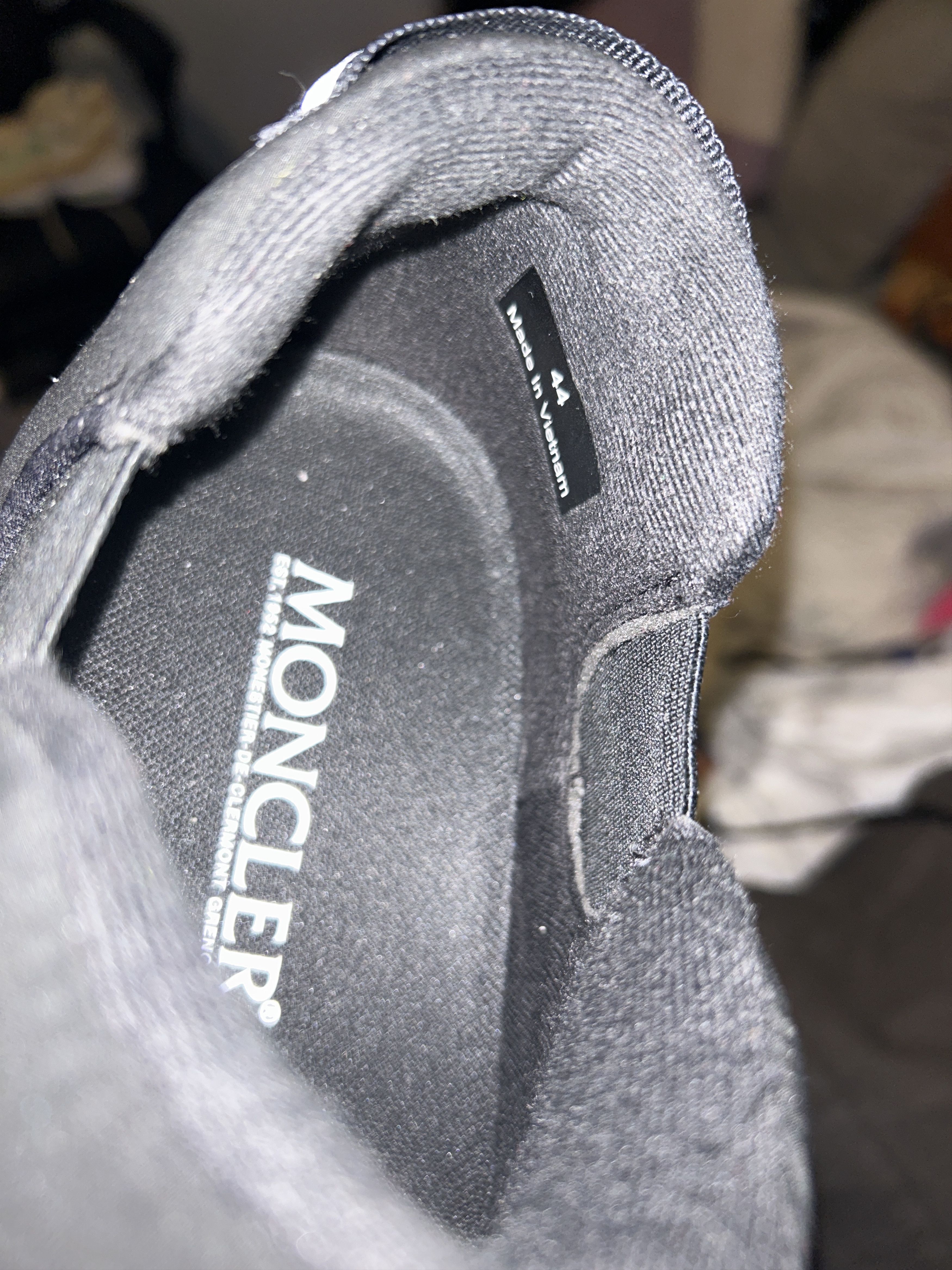 Moncler Black Trailgrip Après Sneakers Size US 11 / EU 44 - 3 Thumbnail