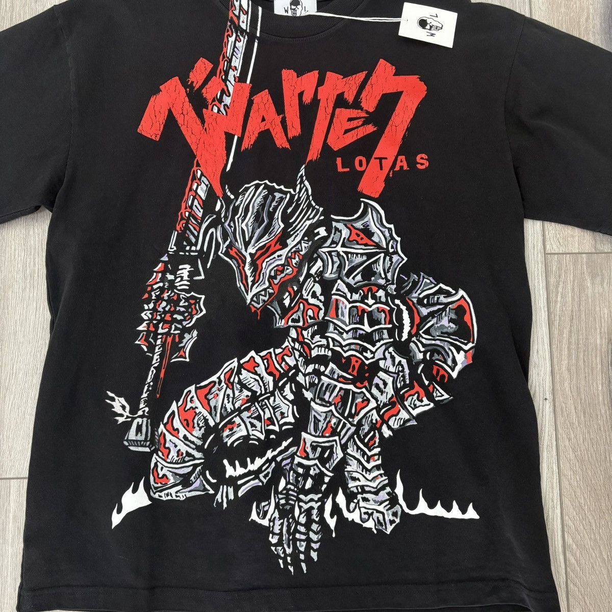 Warren Lotas Warren Lotas Berserk Berserker Tee Medium Black Size US M / EU 48-50 / 2 - 4 Thumbnail