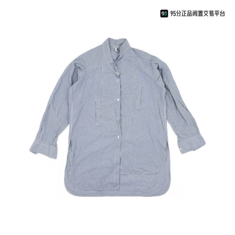 Loewe LOEWE Casual Single-Breasted Long-Sleeve Shirt Size US XXS / EU 40 - 1 Thumbnail